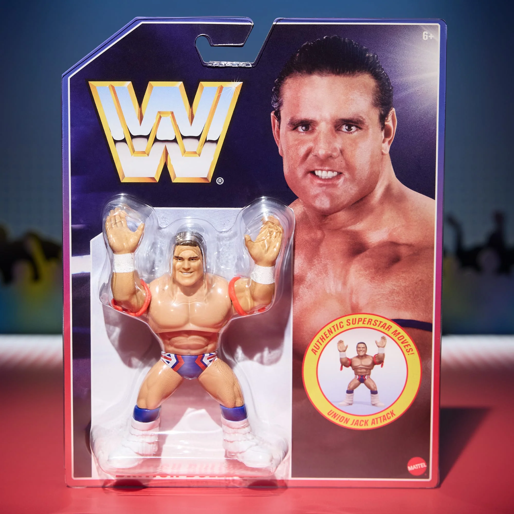 Mattel Creations WWE Retro Action Figure 4-Pack Bundle
