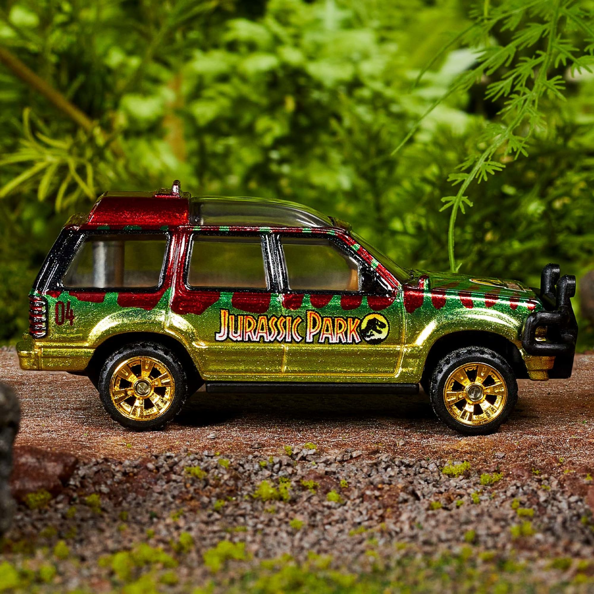 Mattel Creations Matchbox 1993 Ford Explorer Jurassic Park