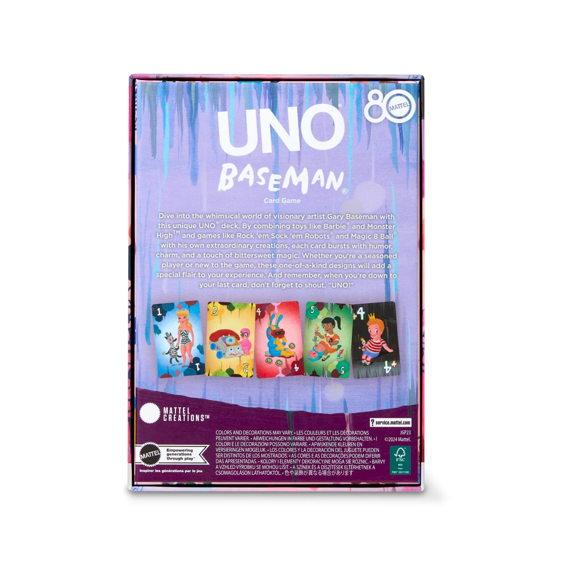 Mattel Creations UNO Canvas x Gary Baseman