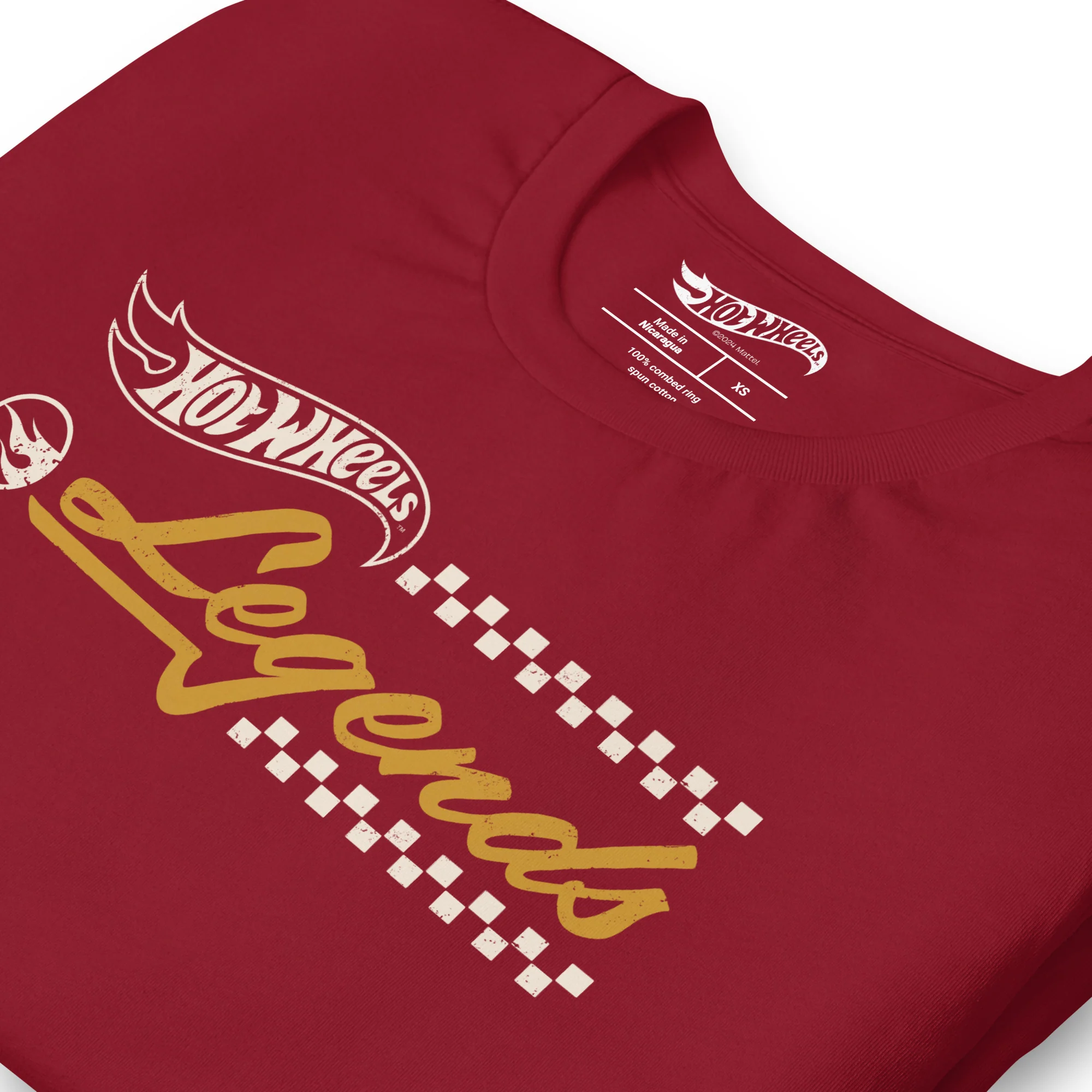 Mattel Creations Hot Wheels Legends Red T-Shirt