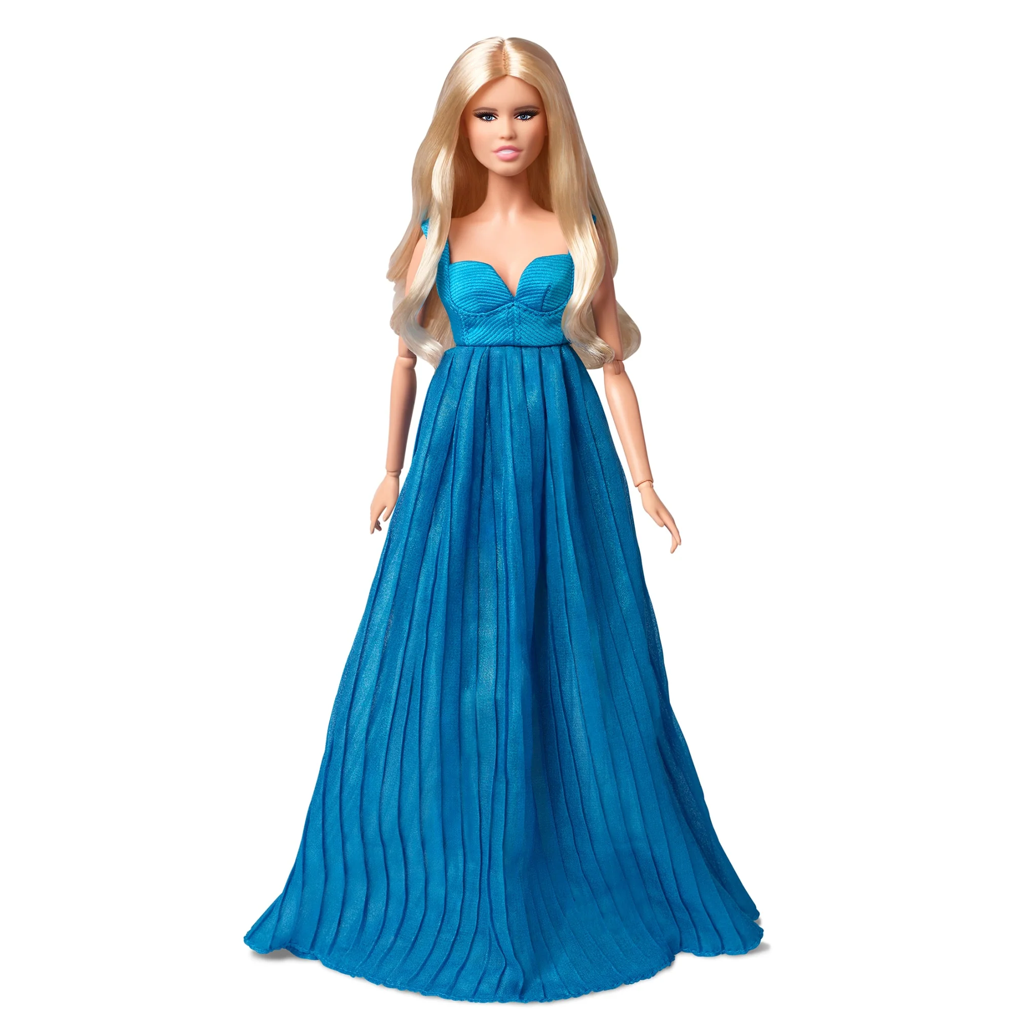 Mattel Creations Barbie Supermodel Claudia Schiffer Doll in Versace Gown