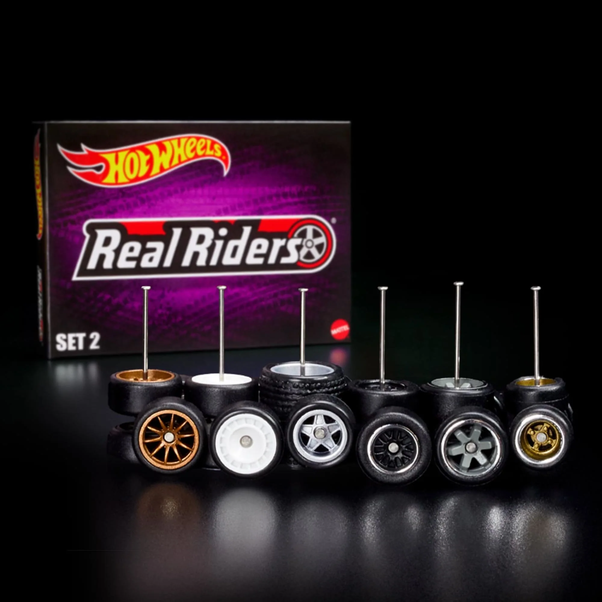 Mattel Creations RLC Exclusive Real Riders Wheels Pack - Set 2