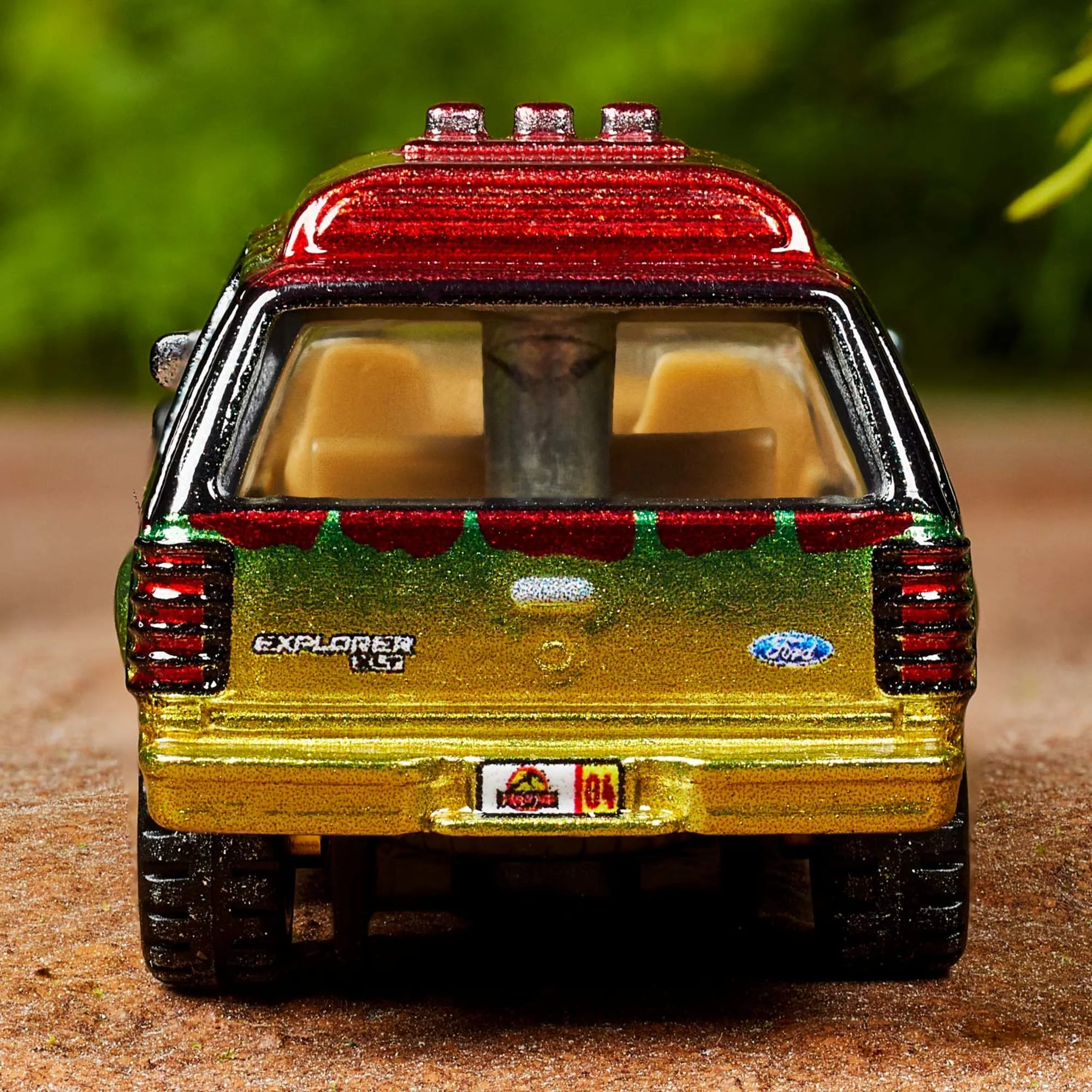 Mattel Creations Matchbox 1993 Ford Explorer Jurassic Park