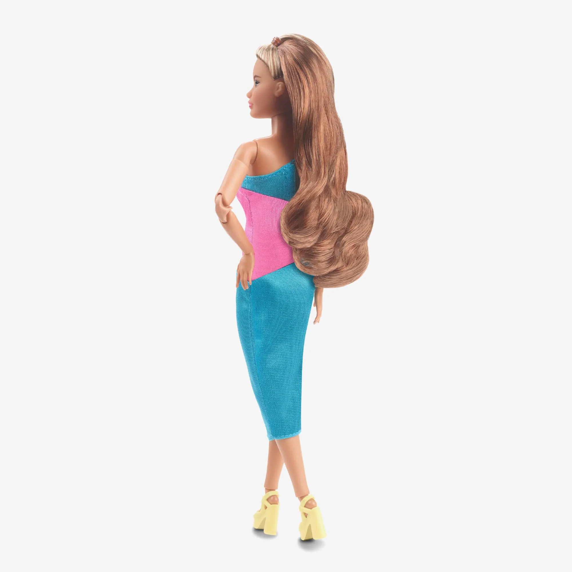 Mattel Creations Barbie Looks Doll (Petite, Long Brunette Hair)