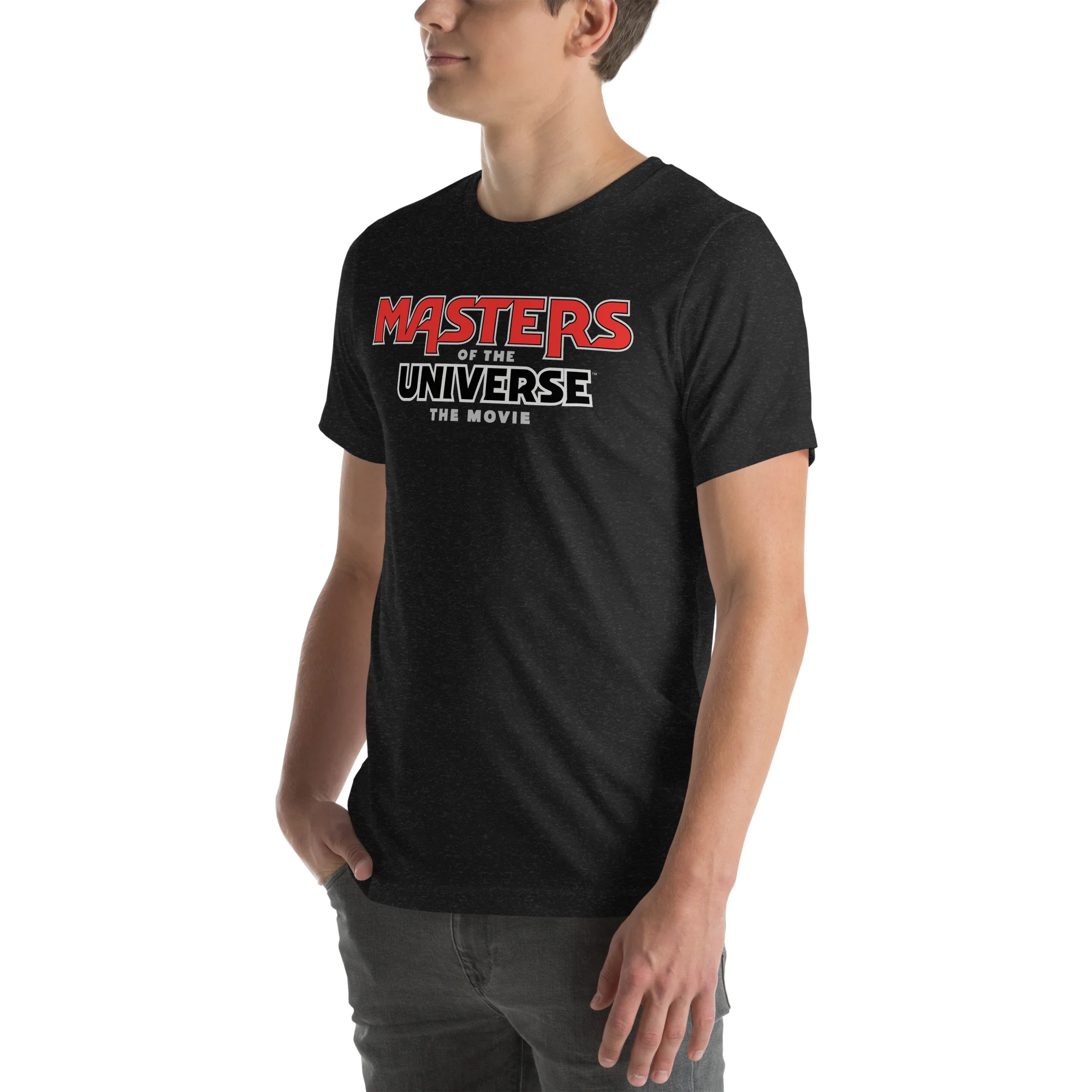 Mattel Creations Masters of the Universe The Movie Logo Black T-Shirt