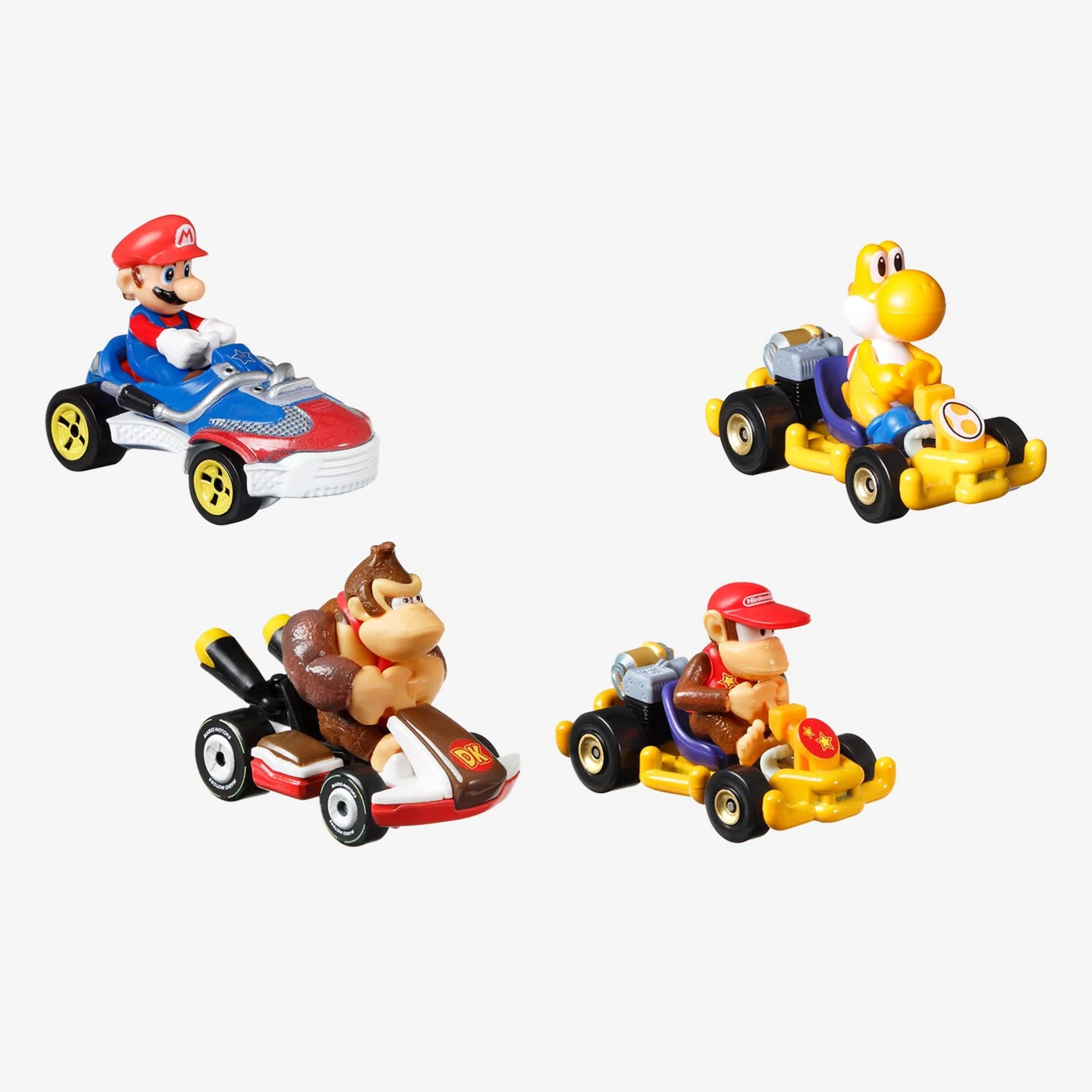 Mattel Creations Mario Kart 4-Pack