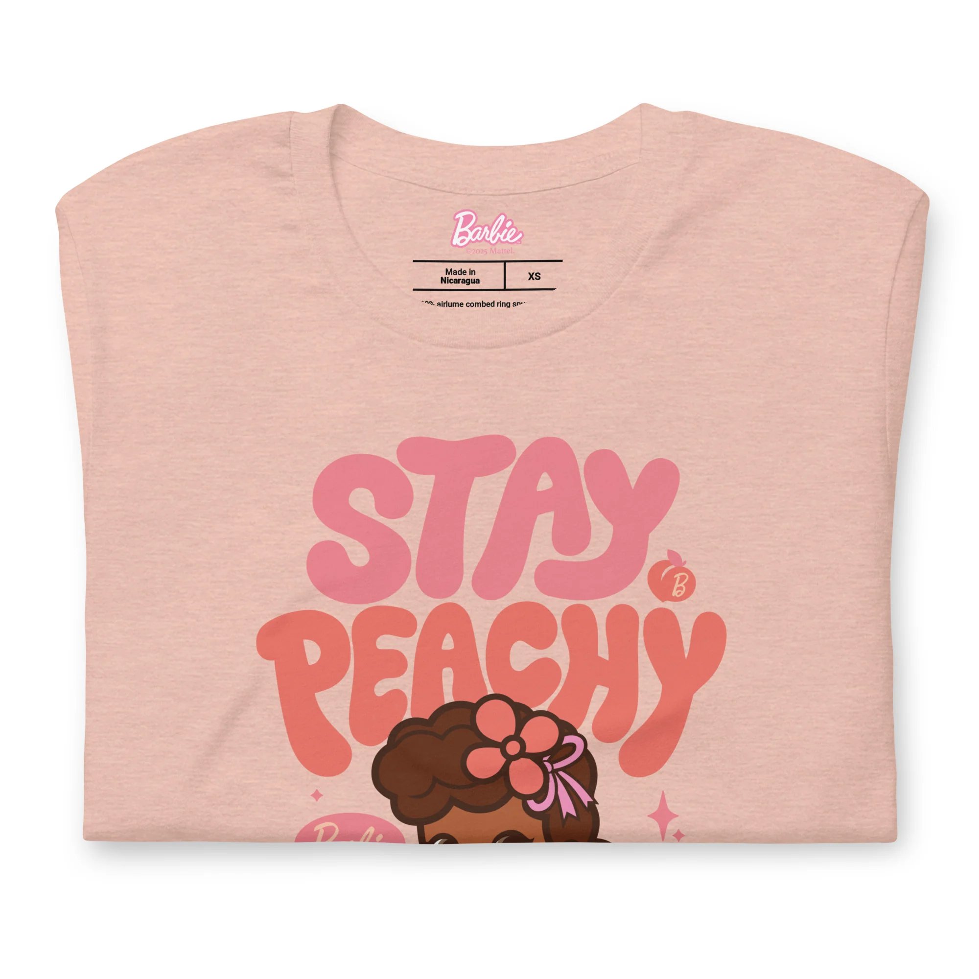 Mattel Creations Barbie Stay Peachy Cutie Peach T-Shirt