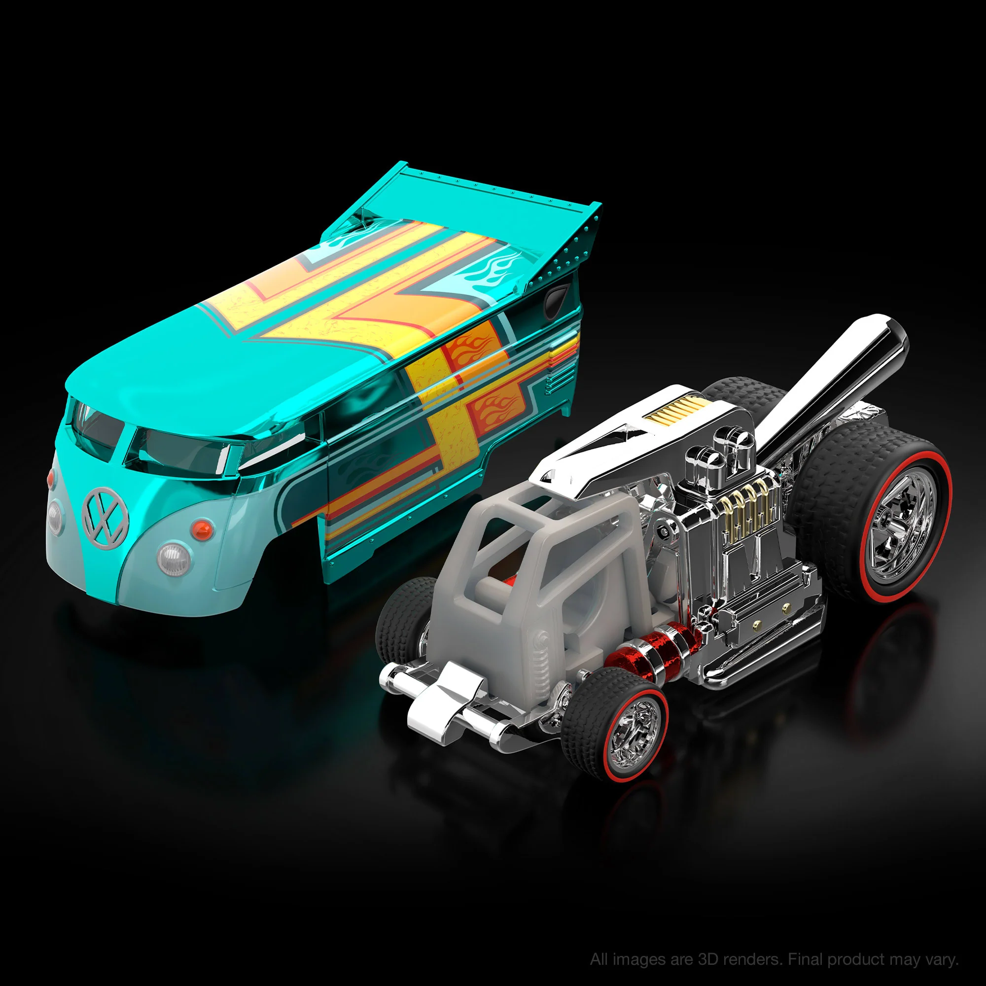 Mattel Creations RLC sELECTIONs Volkswagen Drag Bus