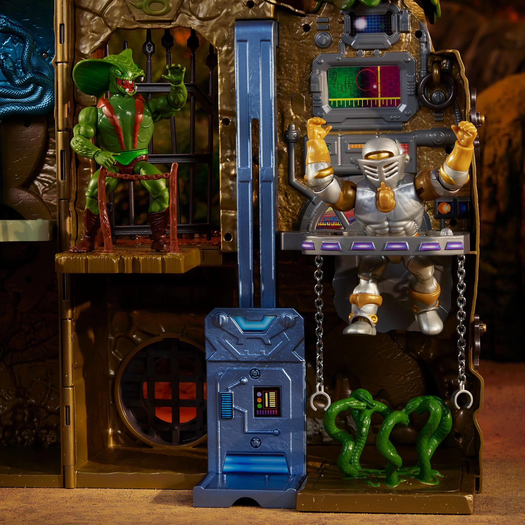 Mattel Creations Masters of the Universe Origins Snake Lair Playset Crowdfund