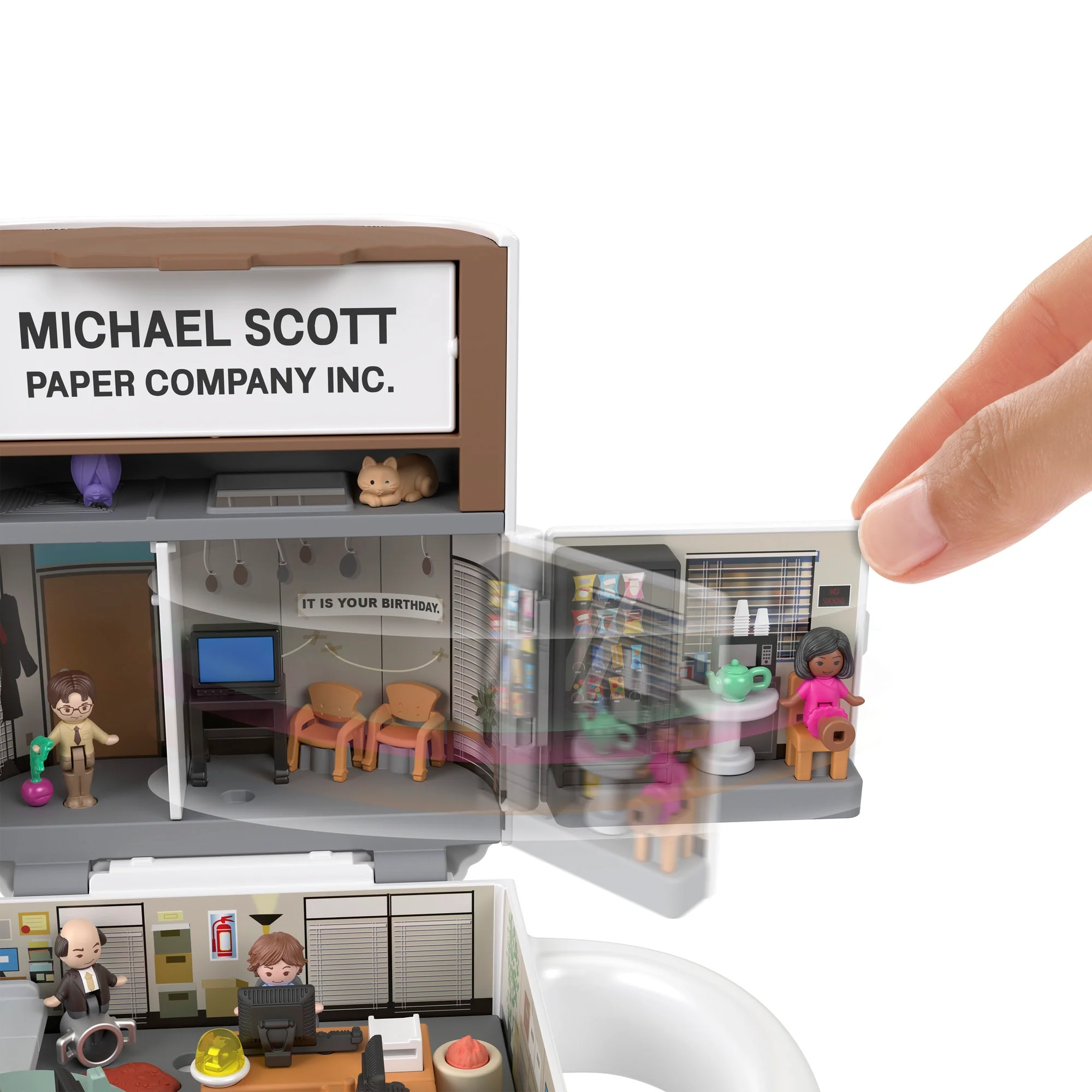 Mattel Creations Polly Pocket x The Office Compact