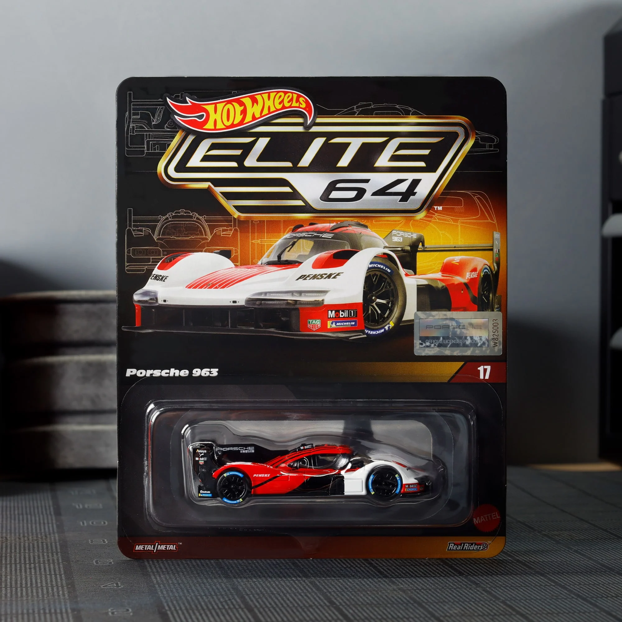 Mattel Creations Hot Wheels Elite 64 Porsche 963