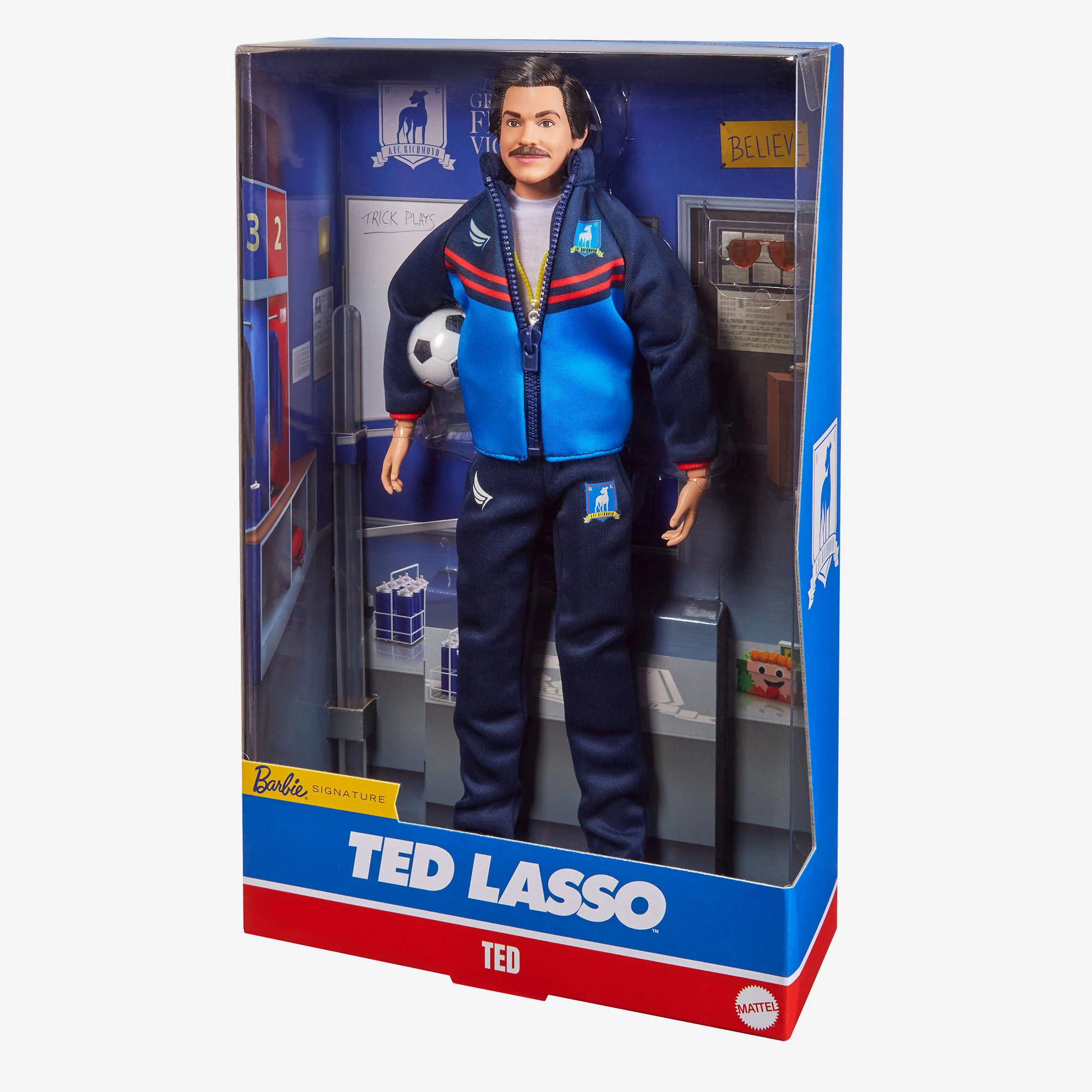 Mattel Creations Barbie Signature Ted Lasso Doll
