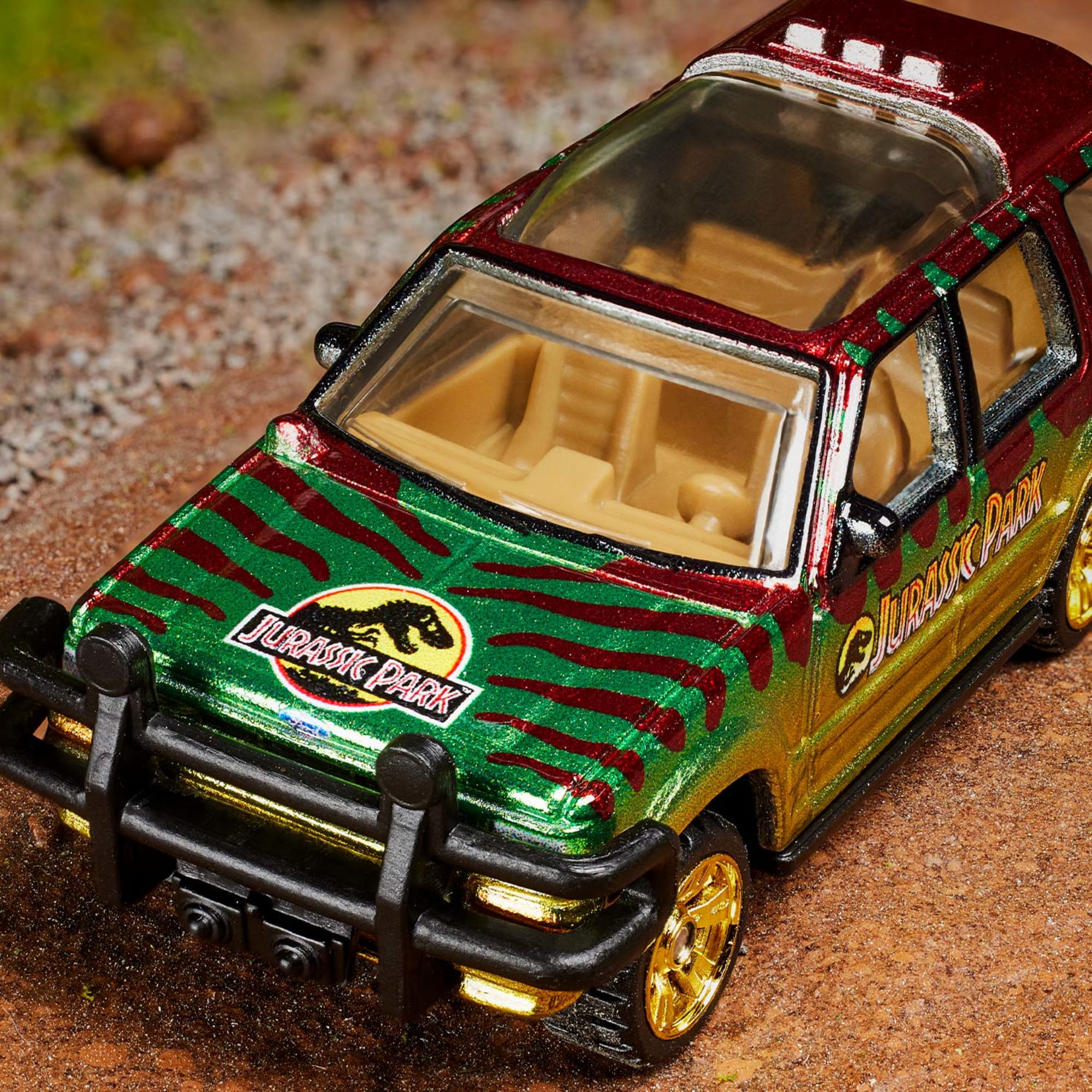 Mattel Creations Matchbox 1993 Ford Explorer Jurassic Park