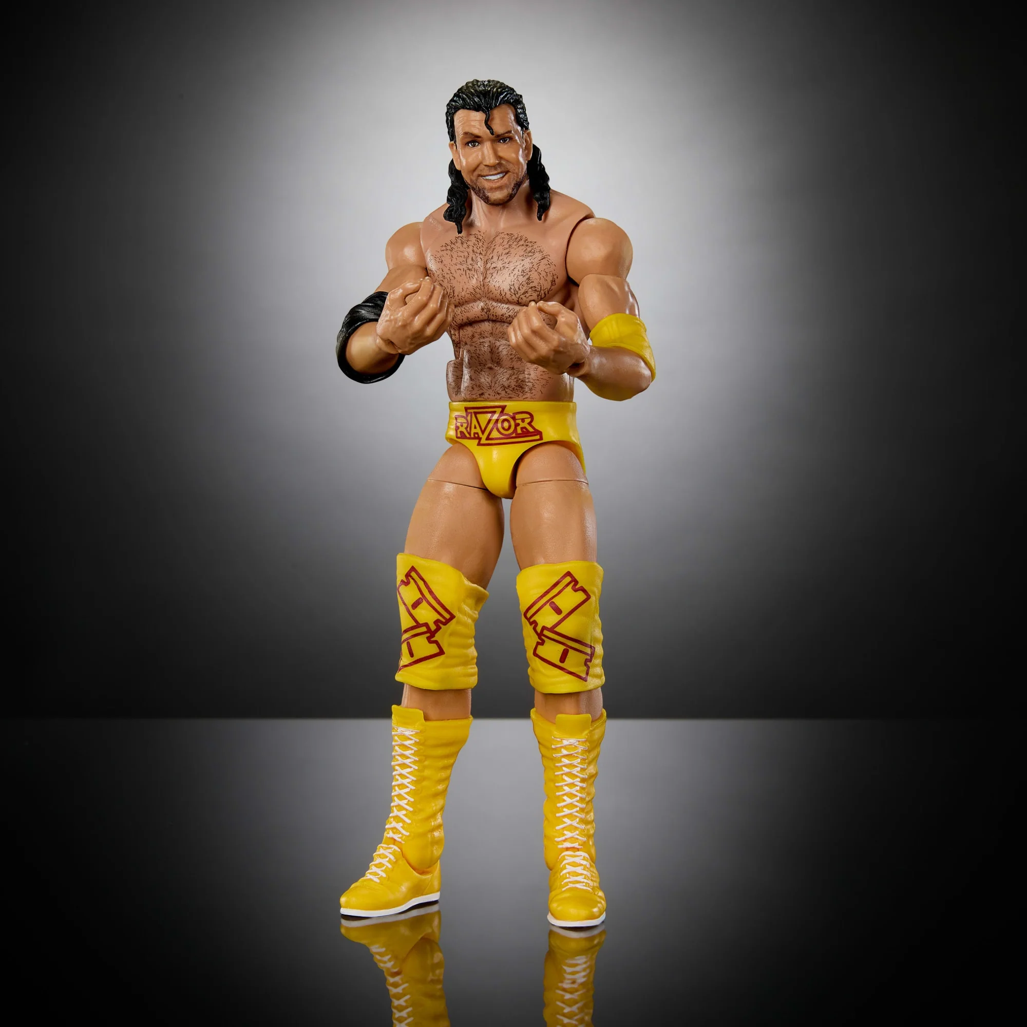 Mattel Creations WWE Monday Night War Elite Collection Razor Ramon Action Figure & Dusty Rhodes Build-A-Figure Parts