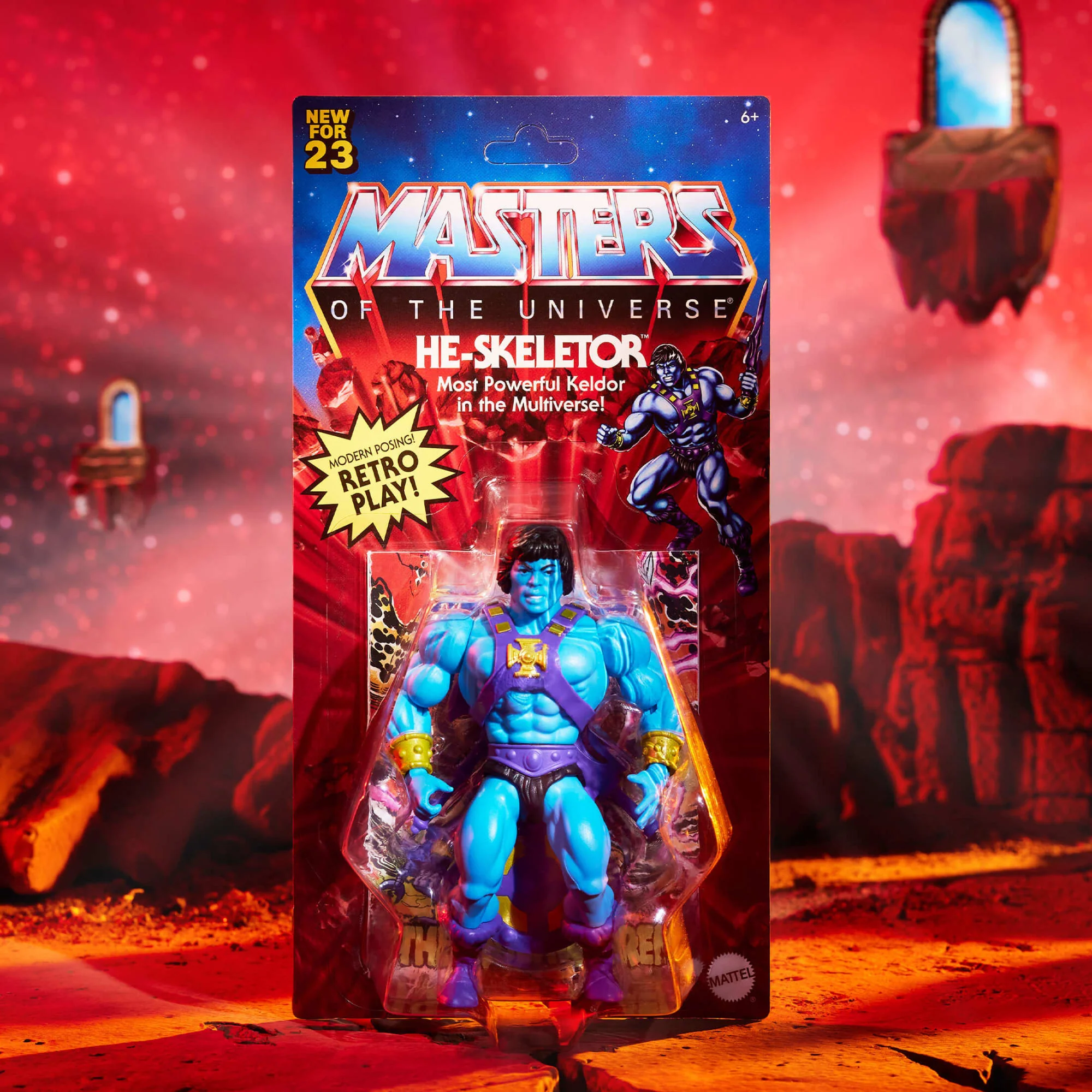 Mattel Creations Masters of the Universe Origins He-Skeletor Figure