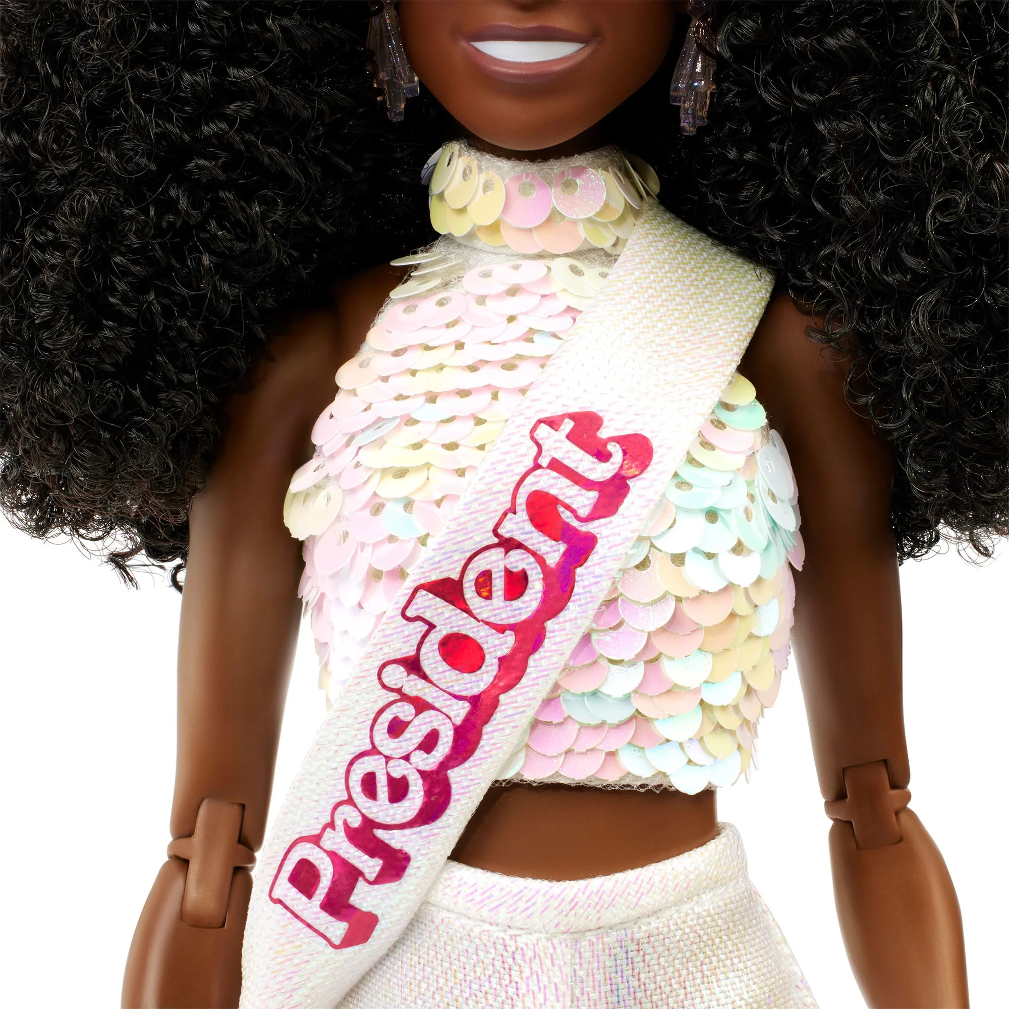 Mattel Creations Barbie The Movie Disco President Barbie Doll
