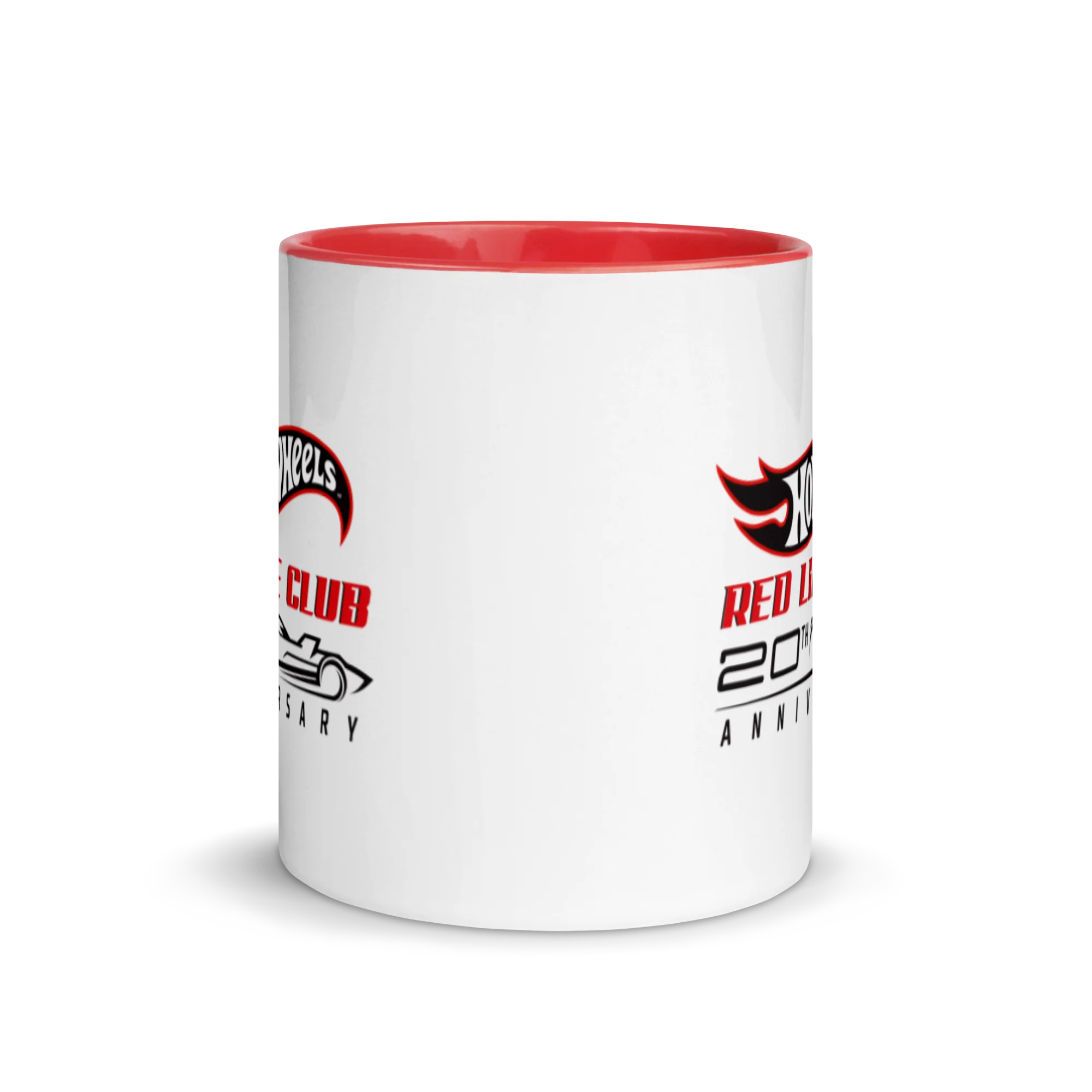 Mattel Creations Hot Wheels® Red Line Club® 20th Anniversary Silhouette Logo Mug