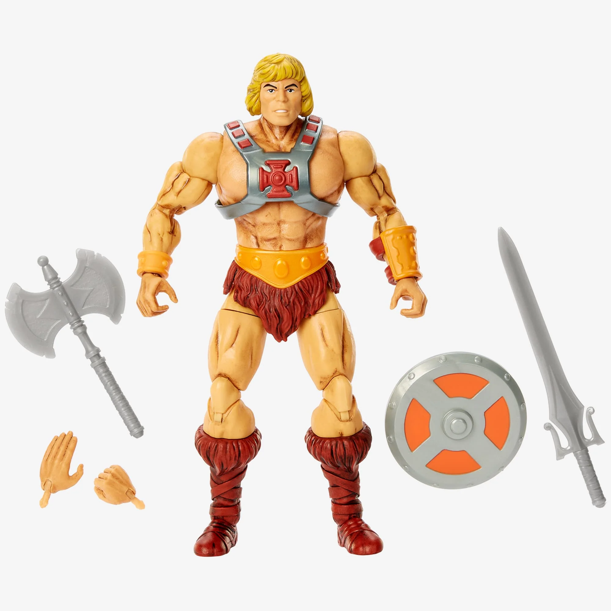 Mattel Creations Masters of the Universe Masterverse He-Man 40th Anniversary Action Figure