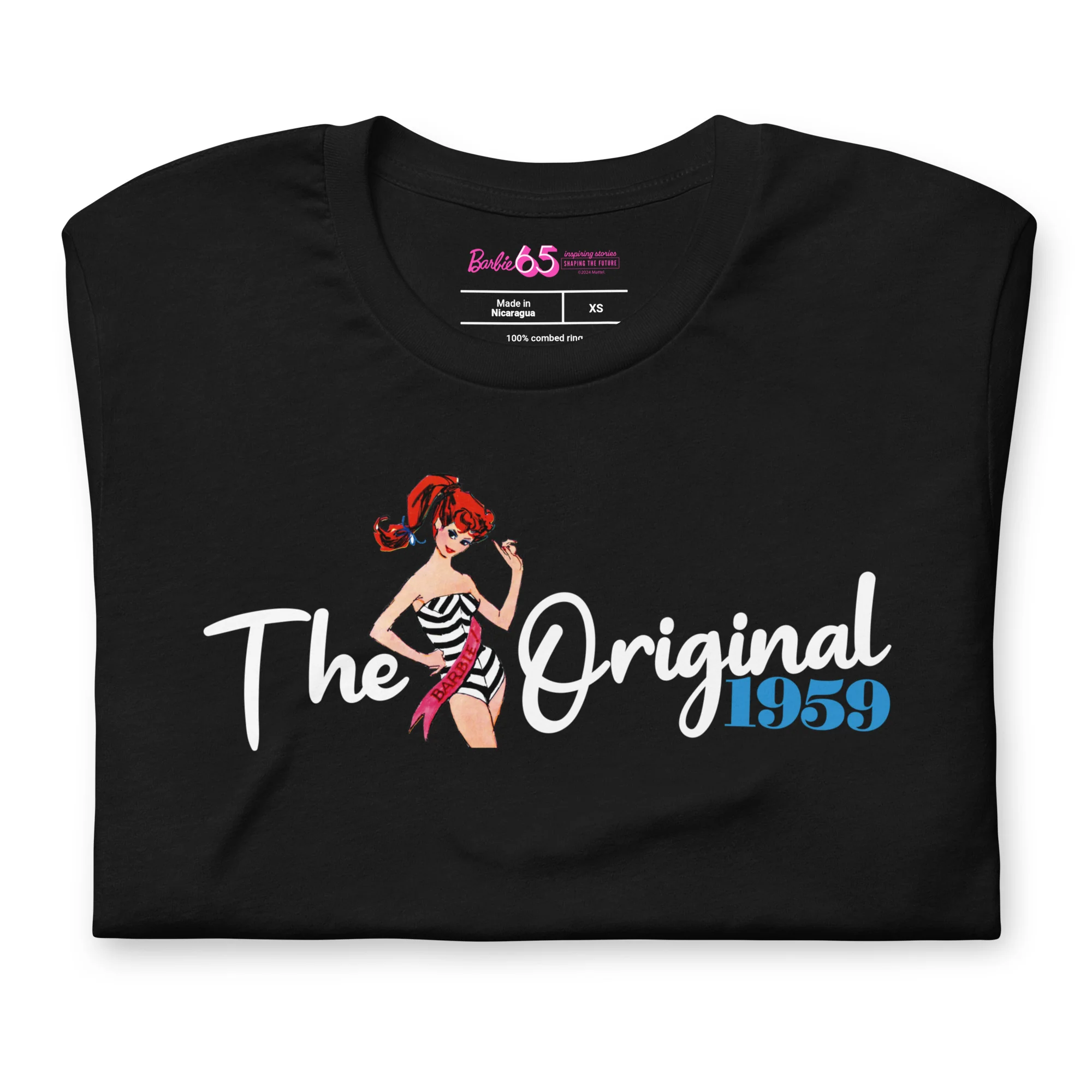 Mattel Creations Barbie 1959 The Original Chevron T-Shirt