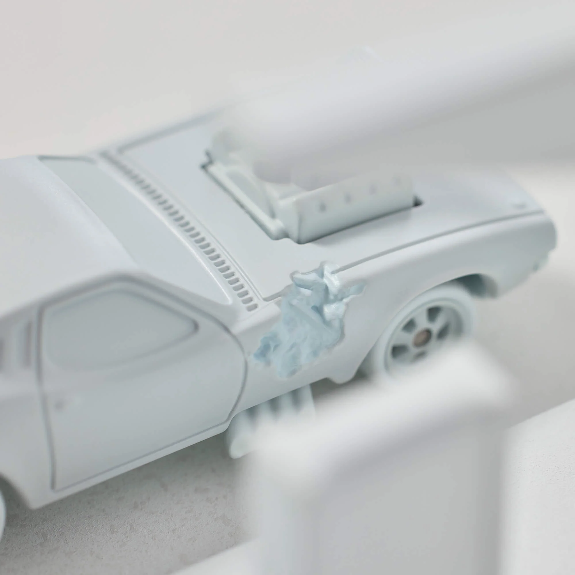 Mattel Creations Hot Wheels x Daniel Arsham Eroded Rodger Dodger