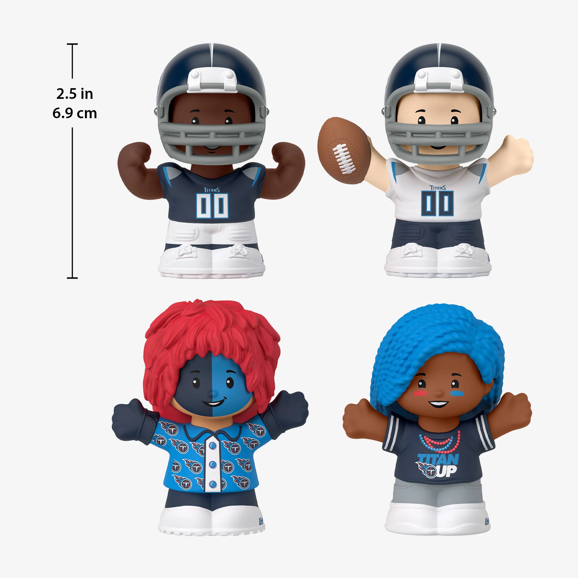 Mattel Creations Little People Collector x NFL Tennessee Titans Set