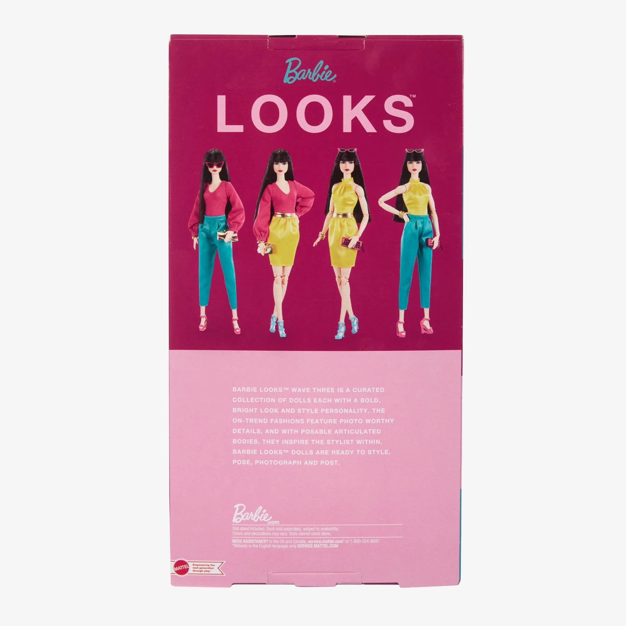 Mattel Creations Barbie Looks Doll With Mix-and-Match Fashions