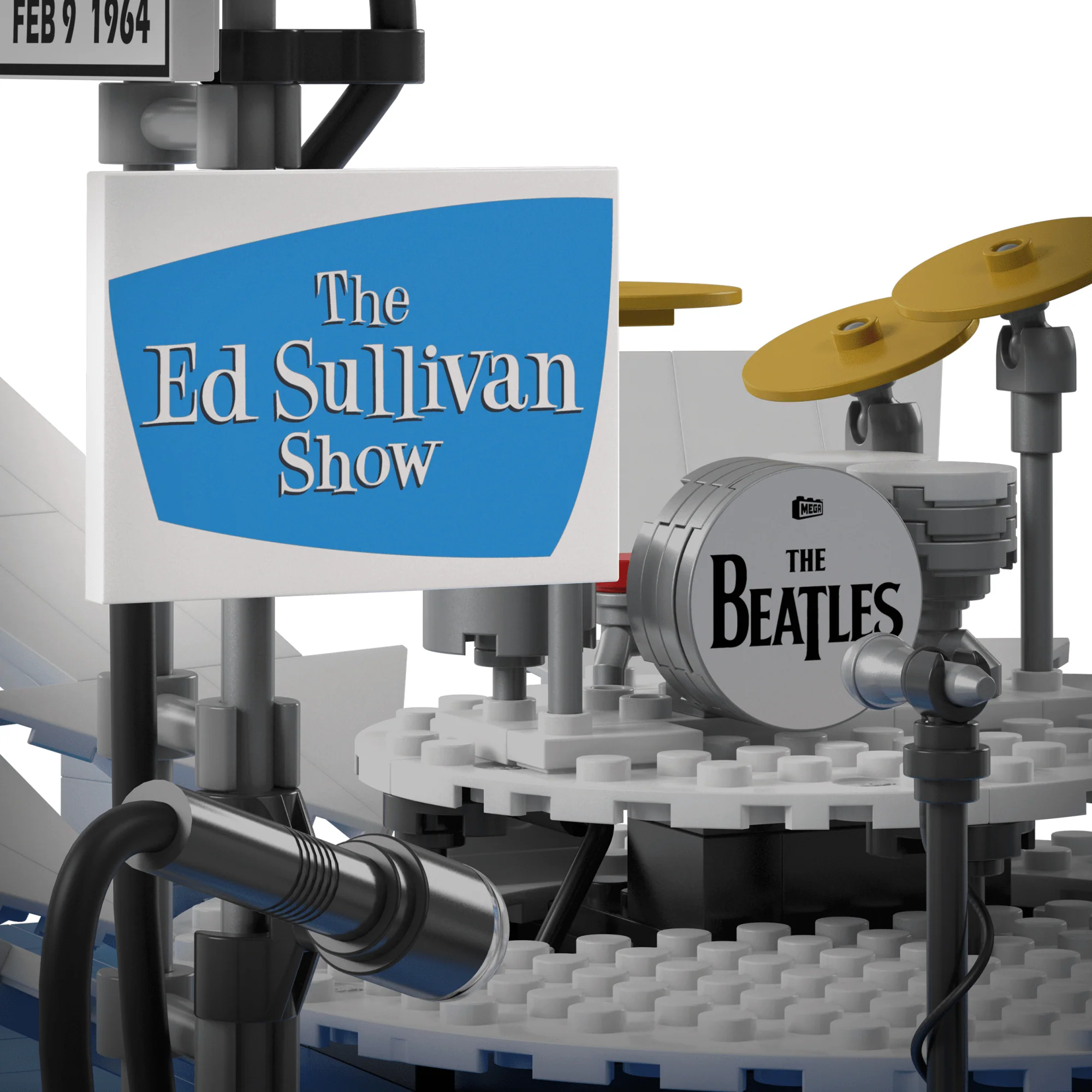 Mattel Creations MEGA™ Showcase The Beatles 'Ladies and Gentlemen, The Beatles!' Building Toy Kit
