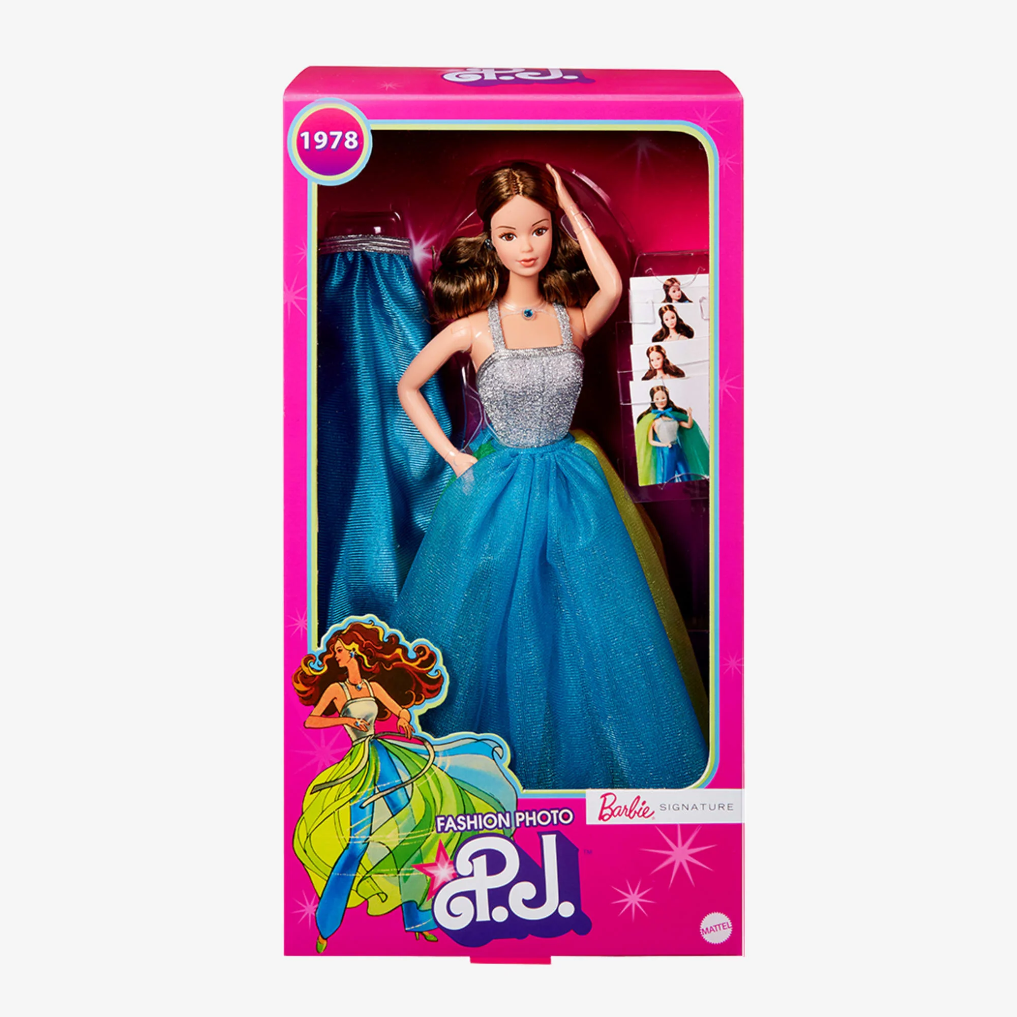 Mattel Creations Barbie Fashion Photo P.J. Doll Reproduction