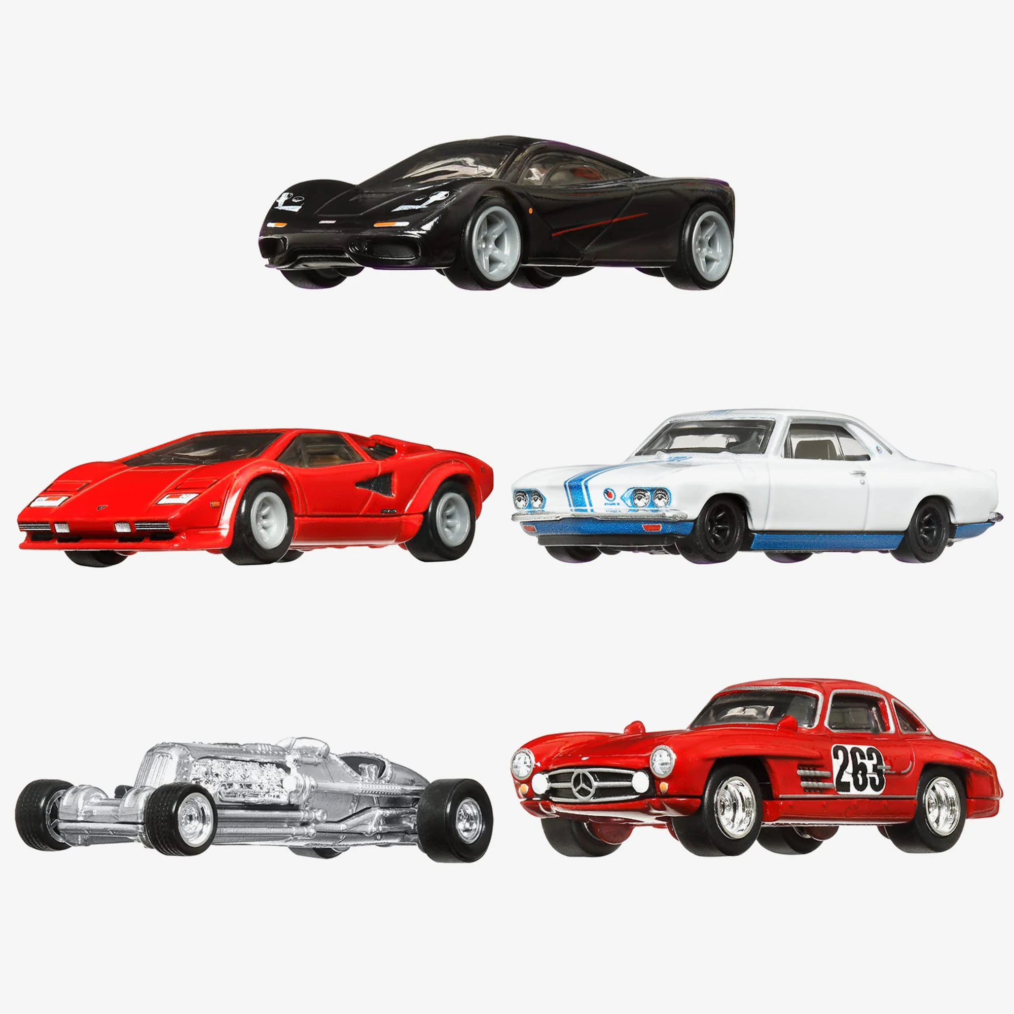 Mattel Creations 2022 Car Culture Mix 5: Jay Leno's Garage Case Pack