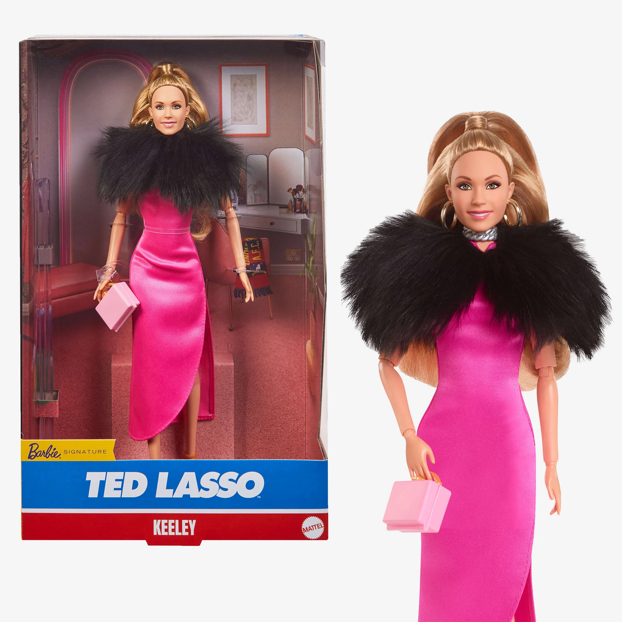 Mattel Creations Barbie Signature Ted Lasso Keeley Jones Doll
