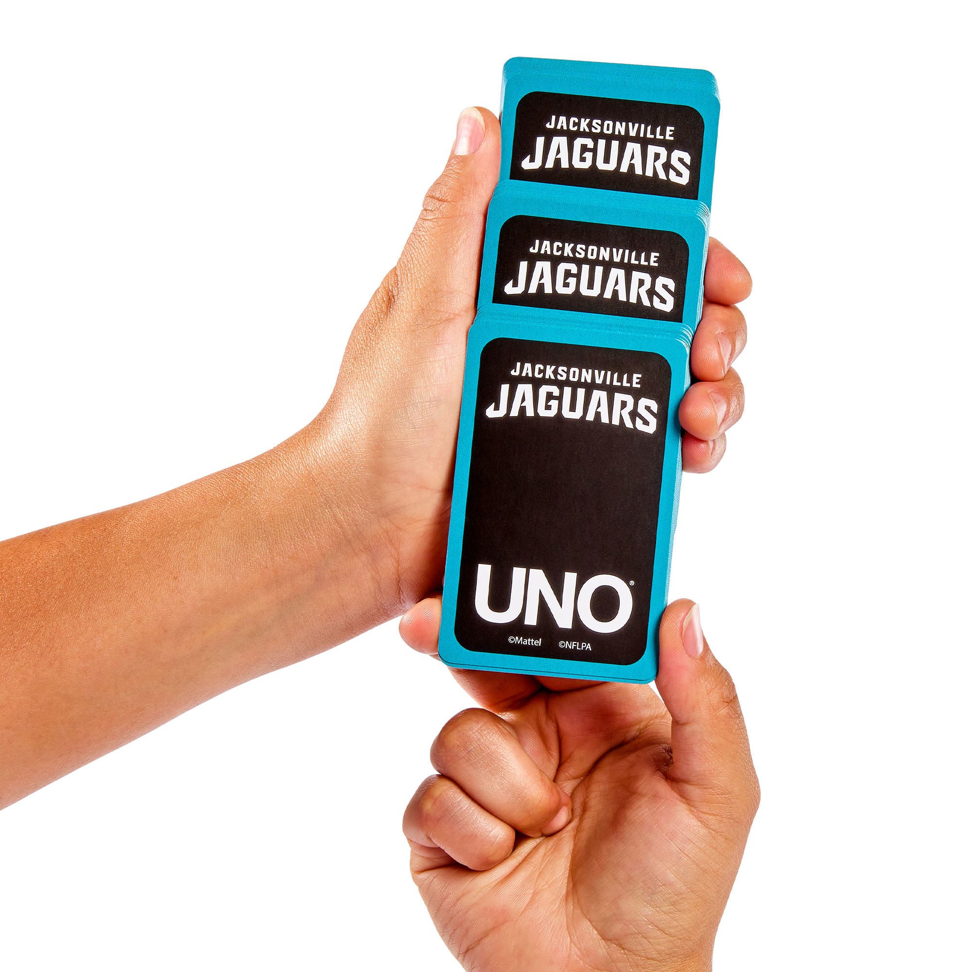 Mattel Creations UNO Fandom NFL Jacksonville Jaguars Game Deck