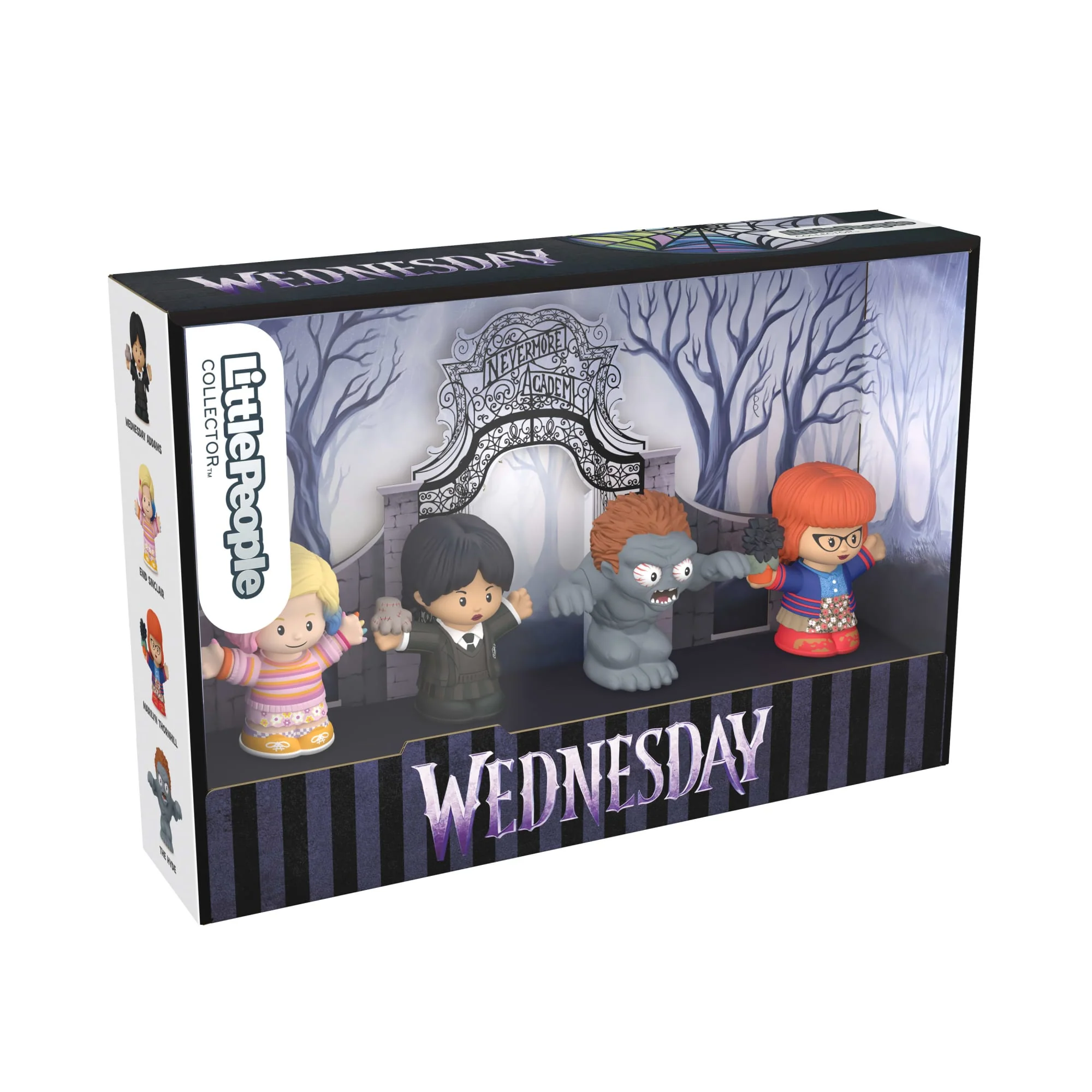 Mattel Creations Little People Collector Wednesday TV Series Special Edition Set