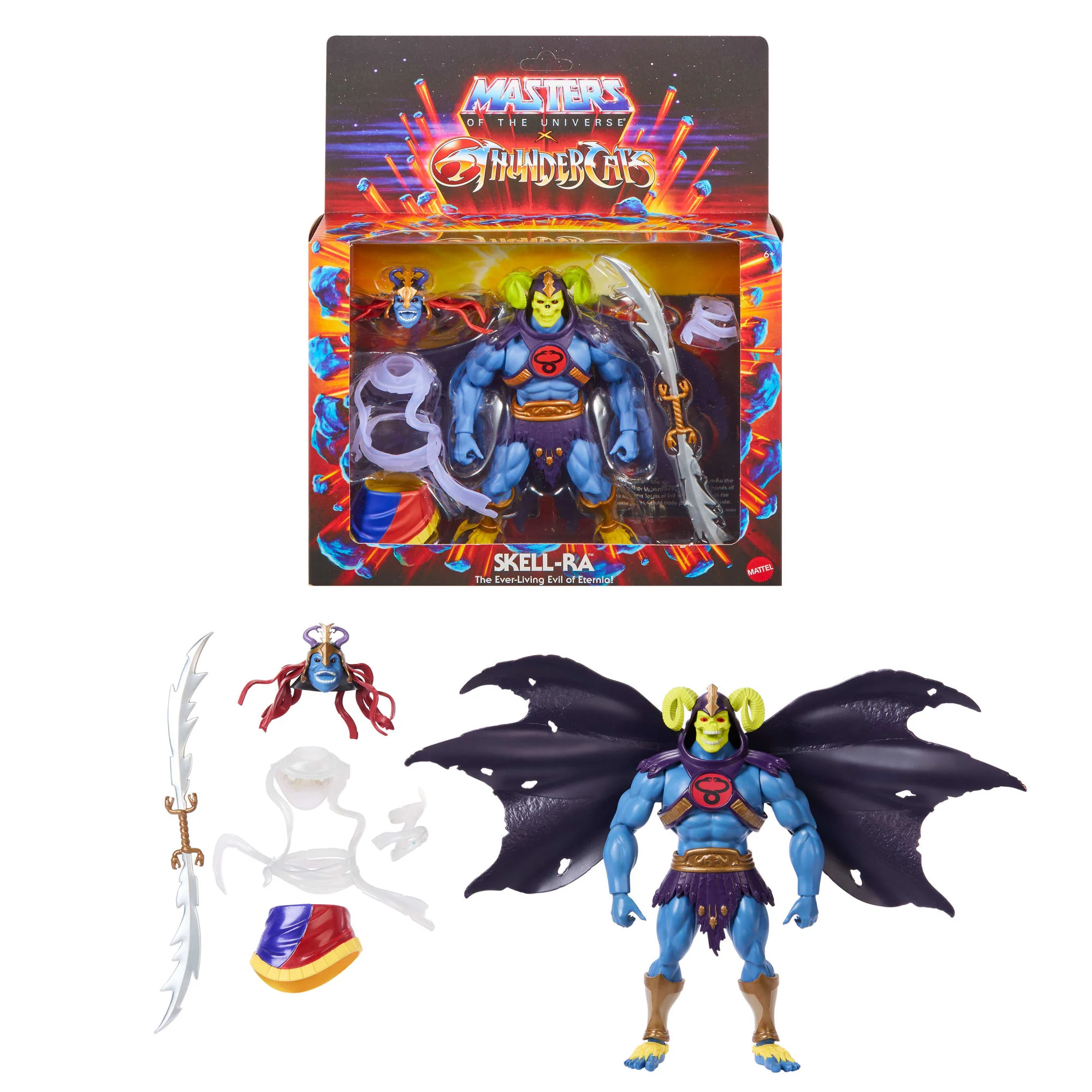 Mattel Creations Masters of the Universe Origins x ThunderCats Skell-Ra Action Figure
