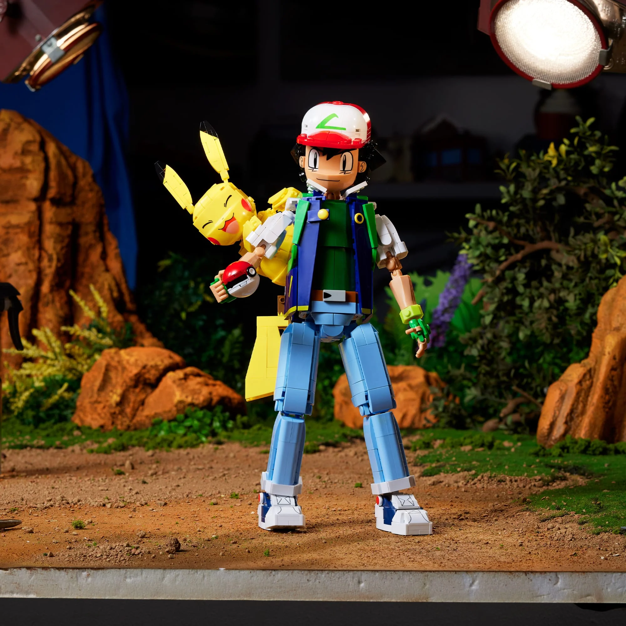 Mattel Creations Ash & Pikachu: Path to Victory by MEGA