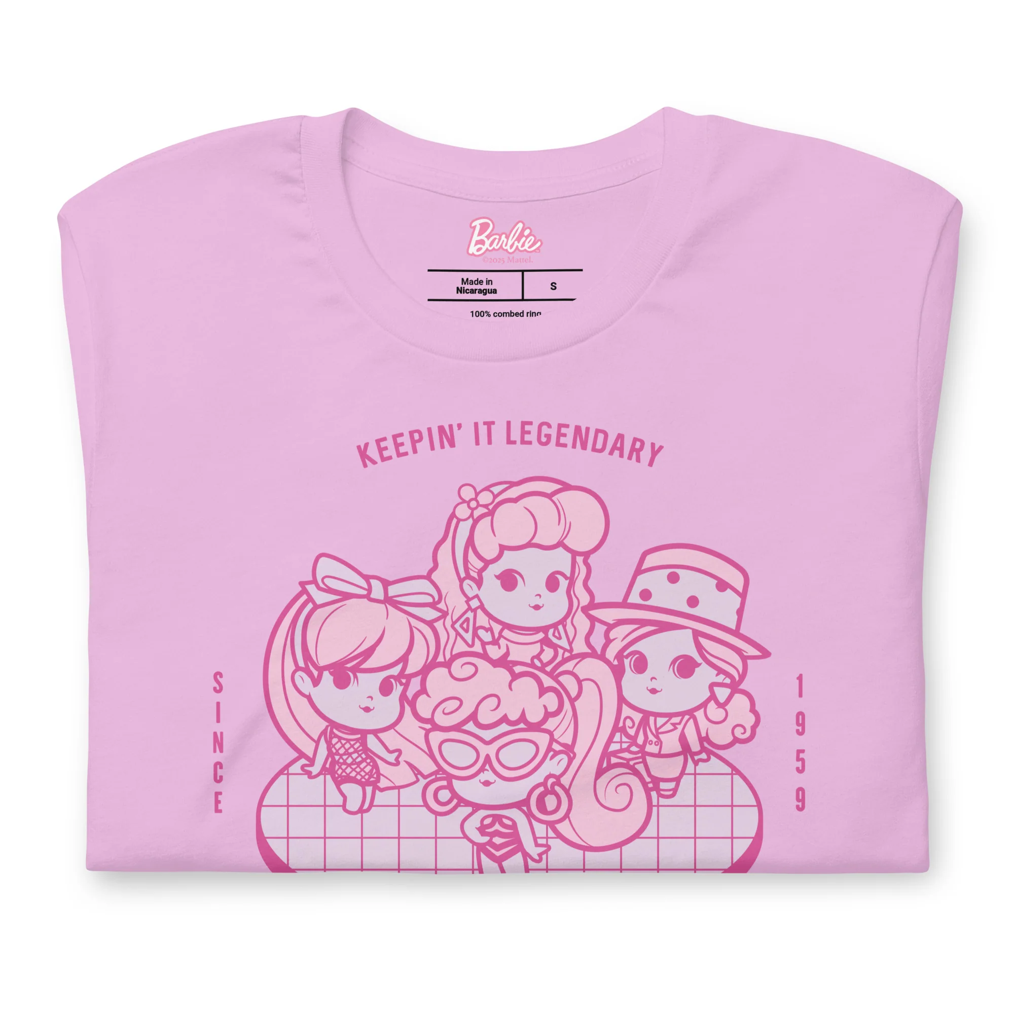Mattel Creations Barbie Keeping it Legendary Cutie Pink T-Shirt