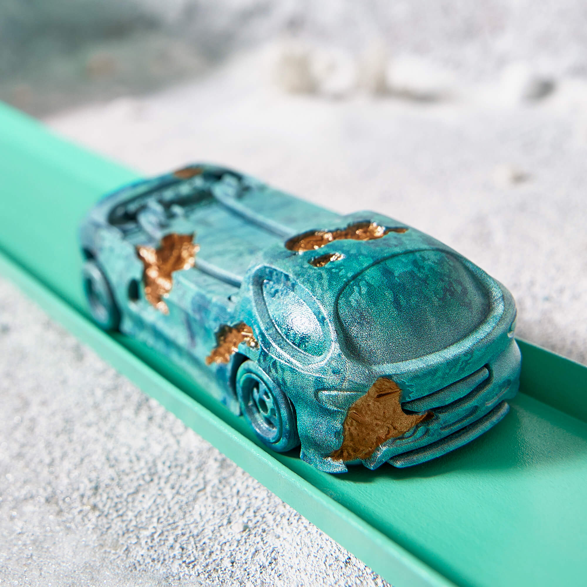 Mattel Creations Hot Wheels x Daniel Arsham Eroded Deora II