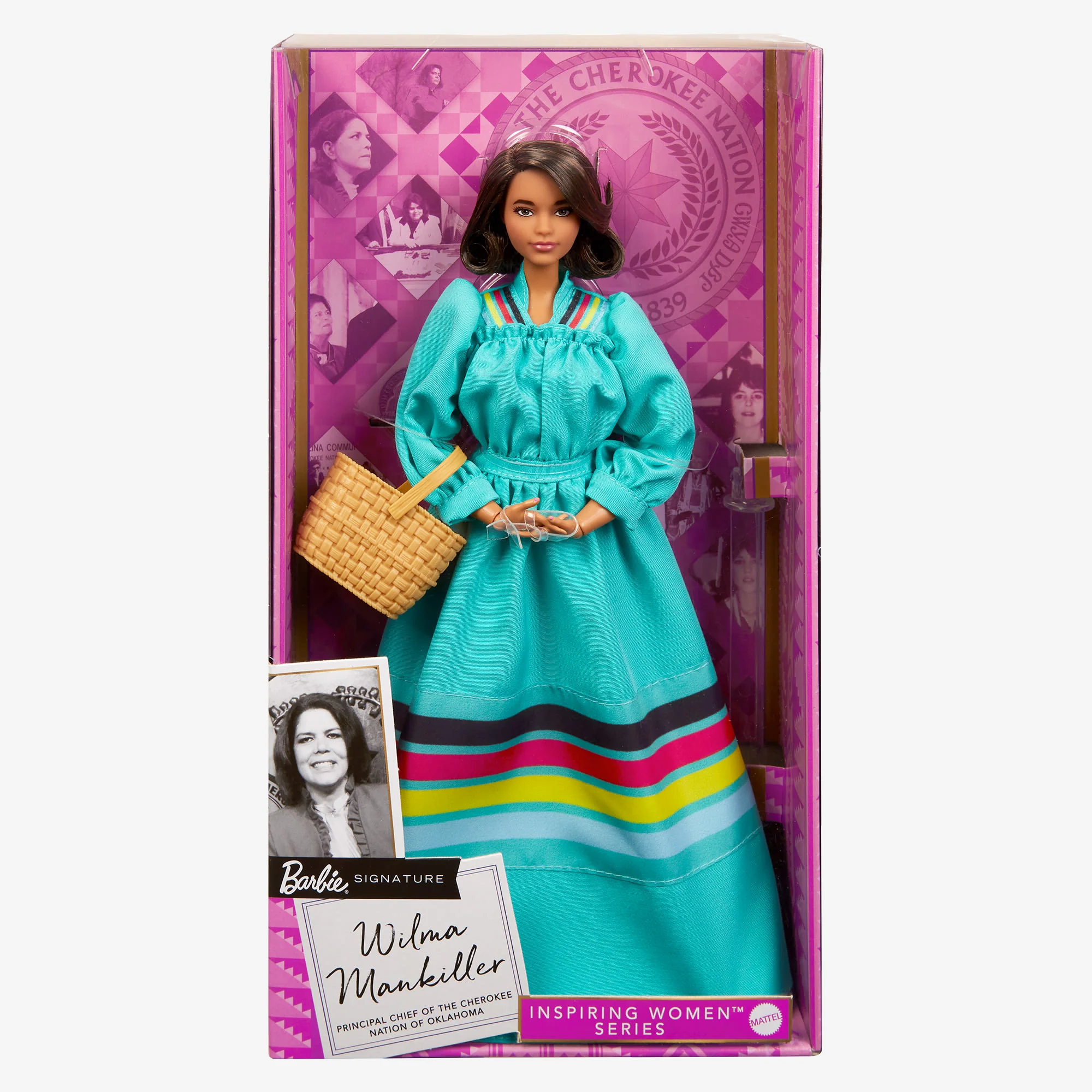 Mattel Creations Barbie Inspiring Women Principal Chief Wilma Mankiller Doll