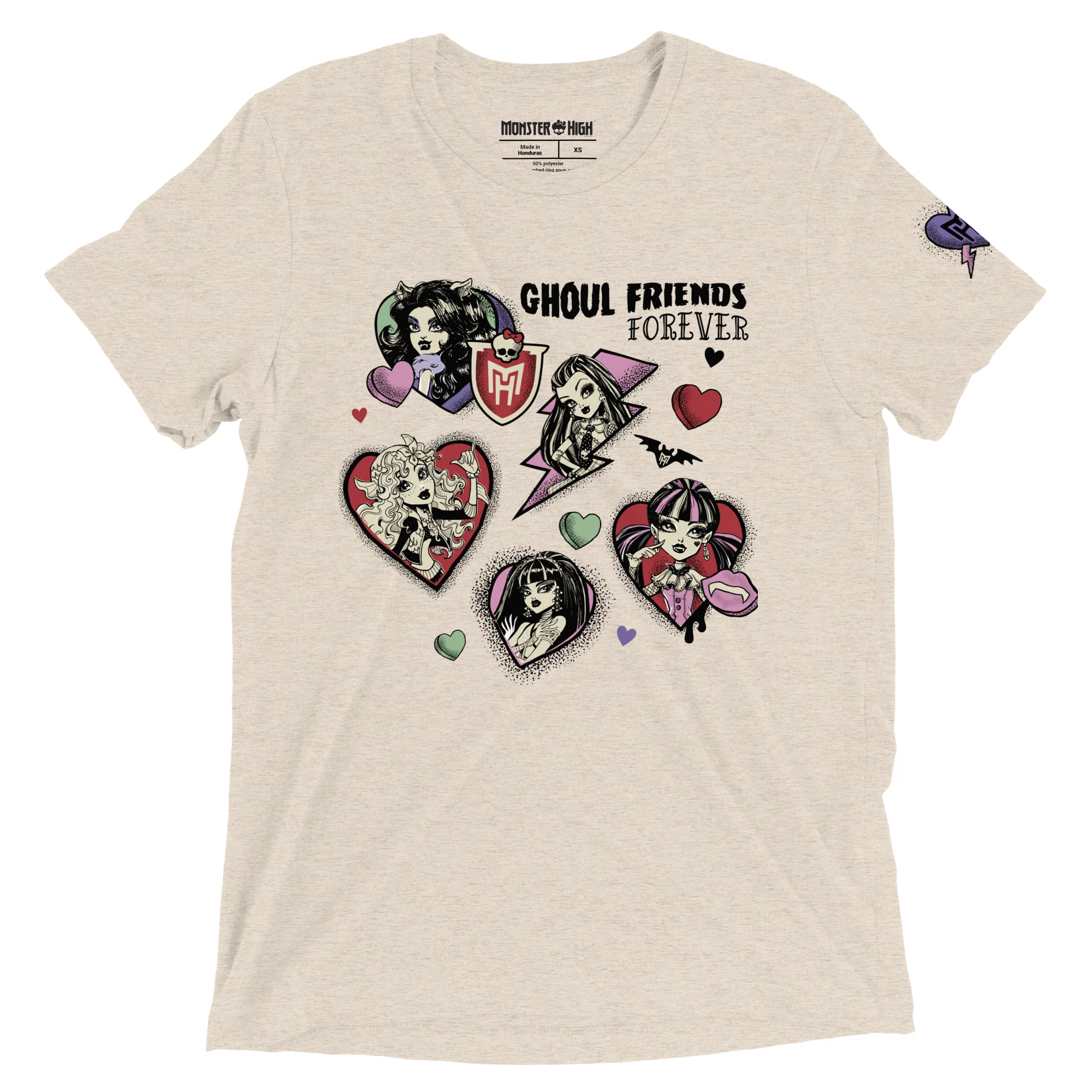 Mattel Creations Monster High Ghoul Friends Forever T-Shirt