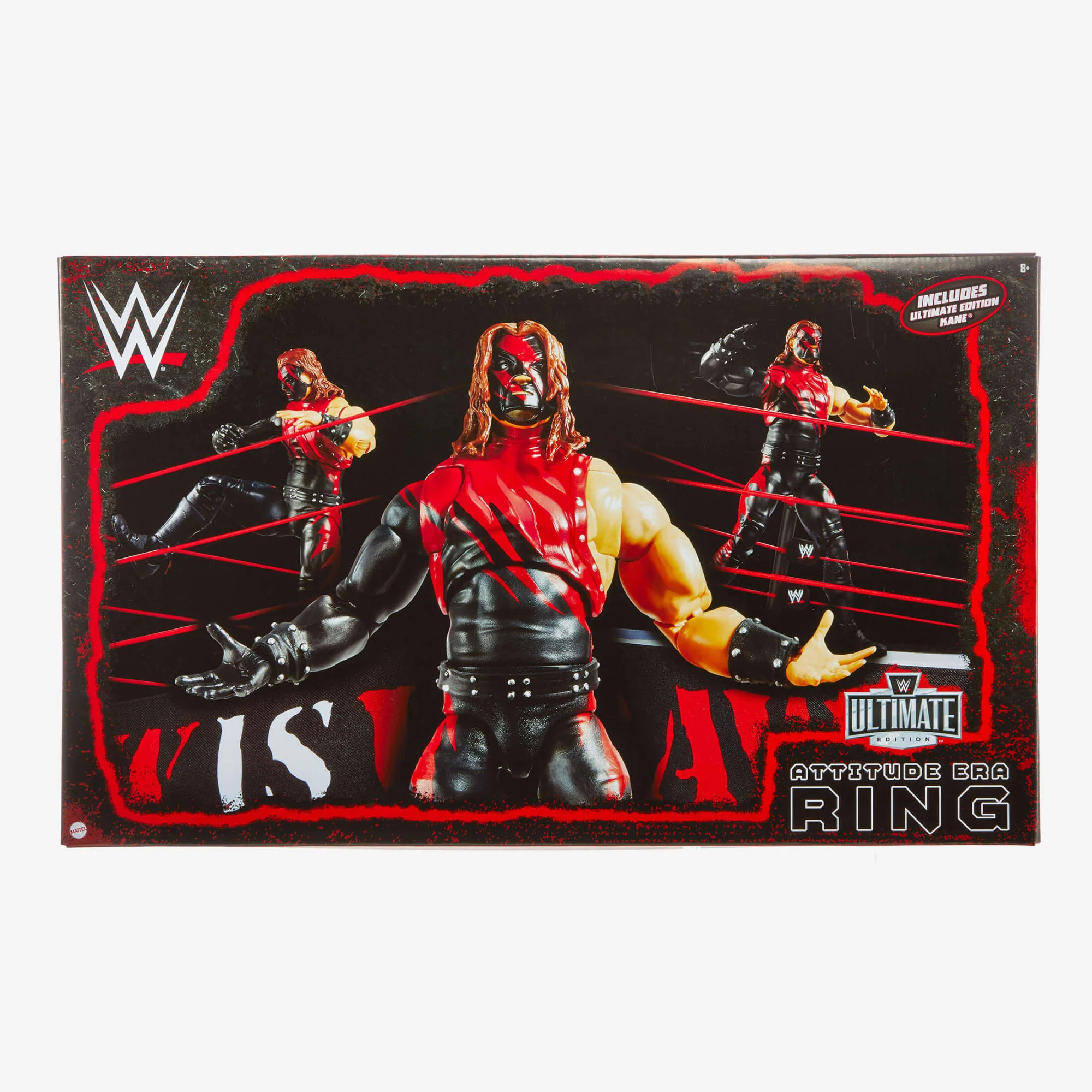 Mattel Creations WWE Ultimate Edition Attitude Era Ring and Kane Figure