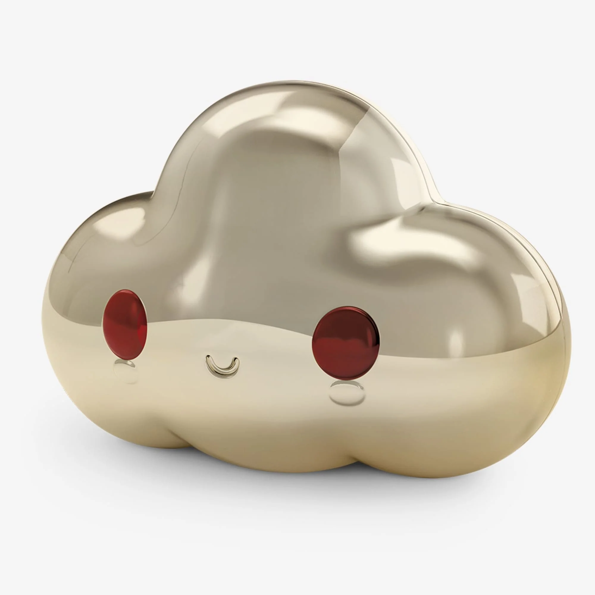 Mattel Creations FriendsWithYou Lucky Little Cloud Magic 8 Ball Gold Amulet