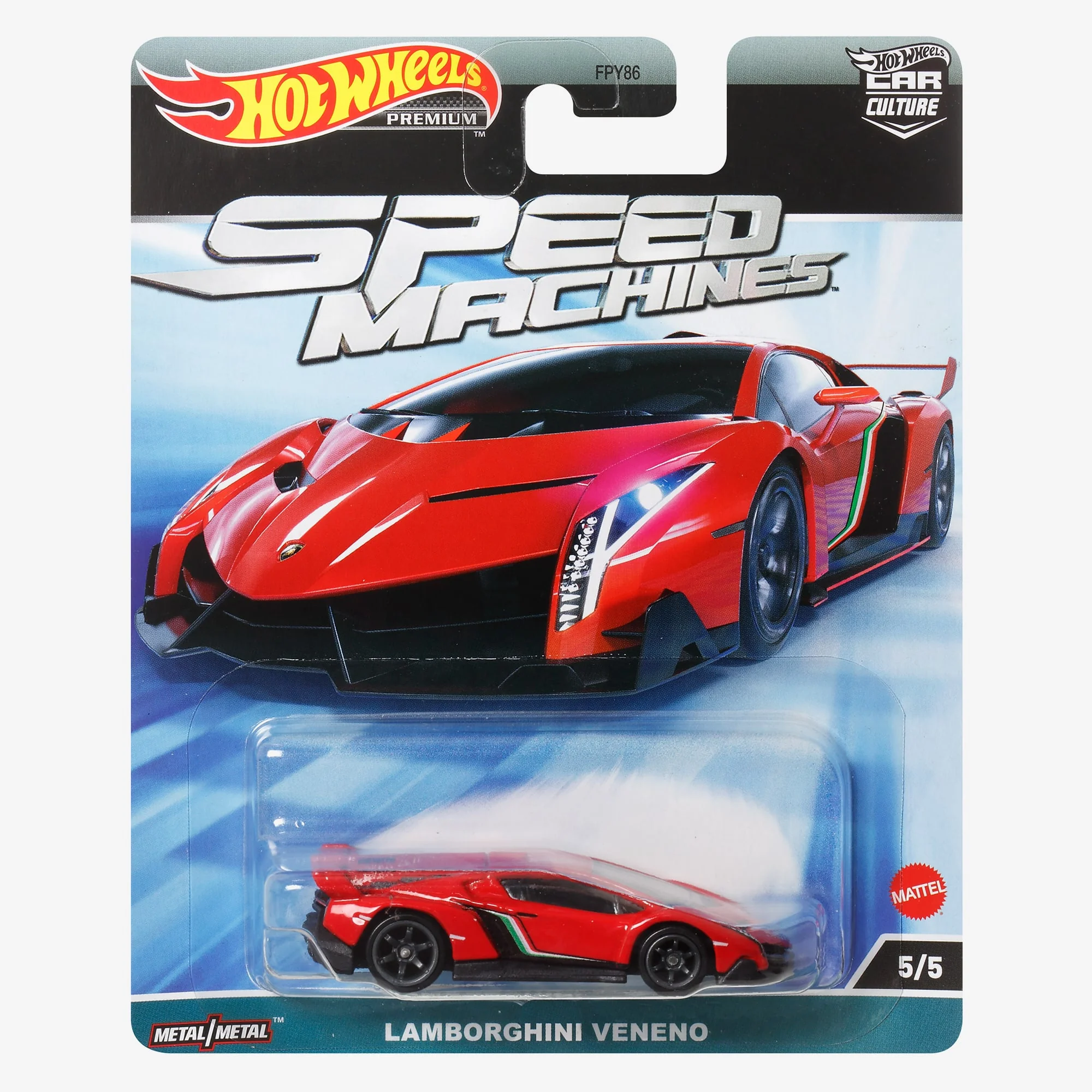 Mattel Creations Hot Wheels Car Culture Circuit Legends Lamborghini Veneno