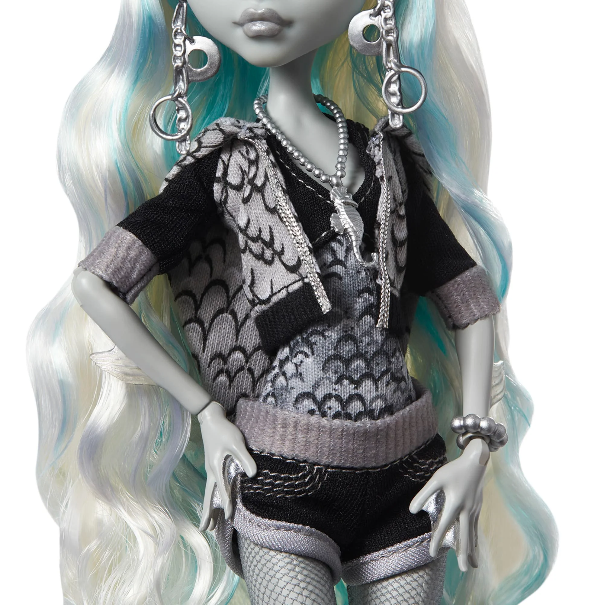 Mattel Creations Monster High Reel Drama Lagoona Blue Doll