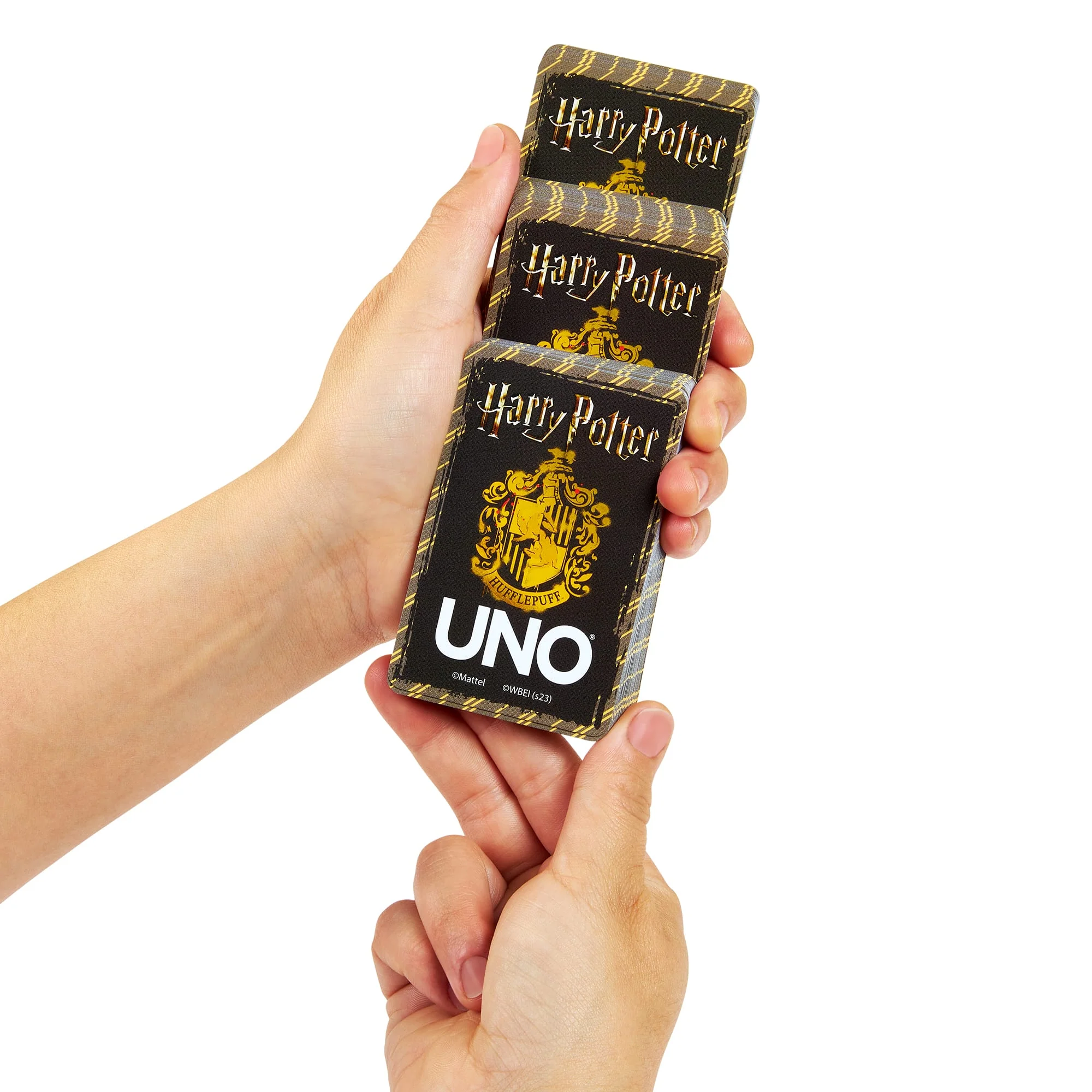 Mattel Creations UNO Fandom Harry Potter Hufflepuff Game Deck