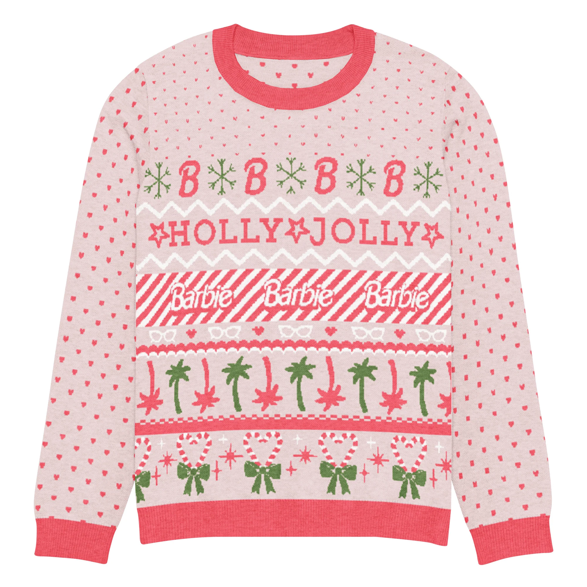 Mattel Creations Barbie Holly Jolly Pink Ugly Sweater