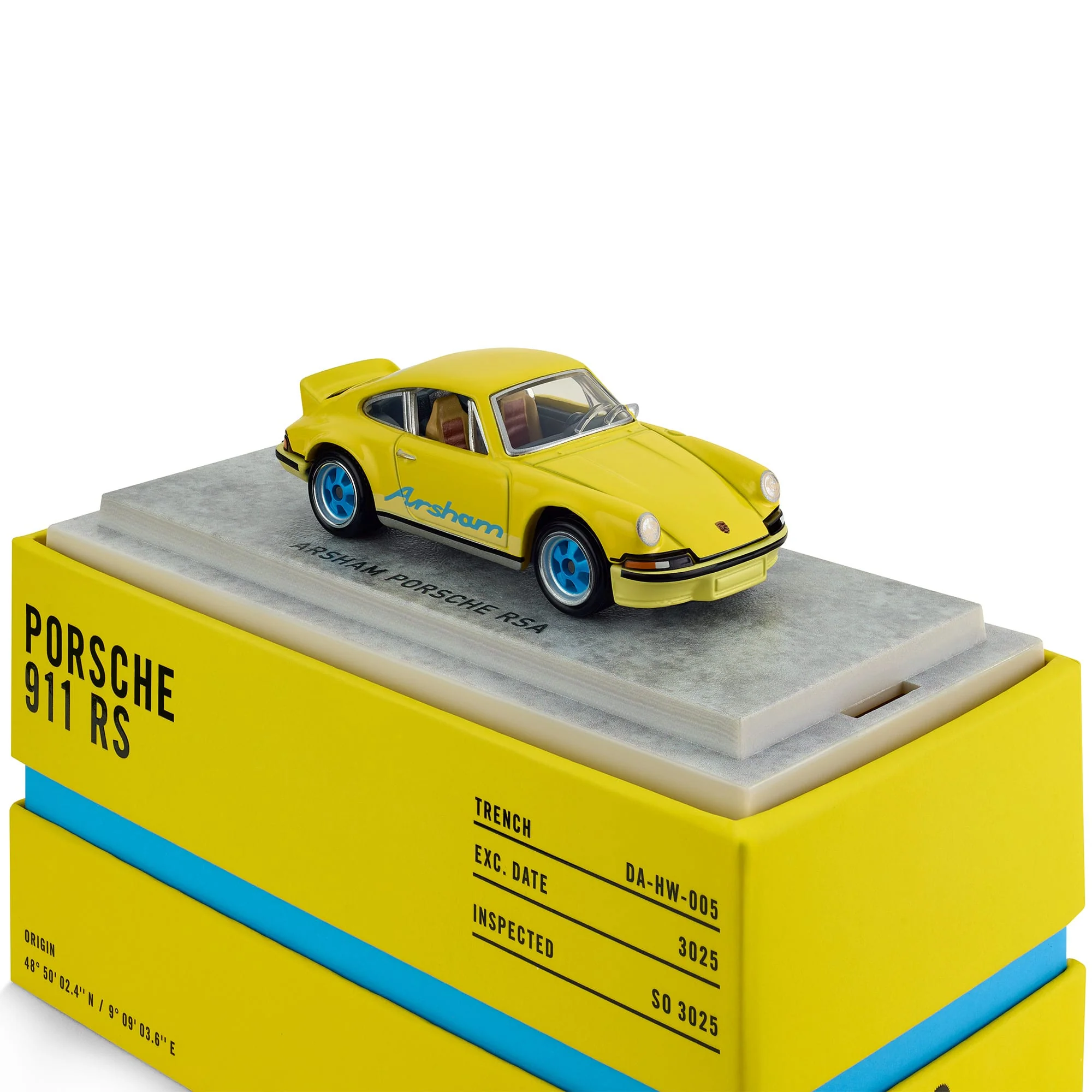 Mattel Creations Hot Wheels x Daniel Arsham 1973 Porsche 911 RSA