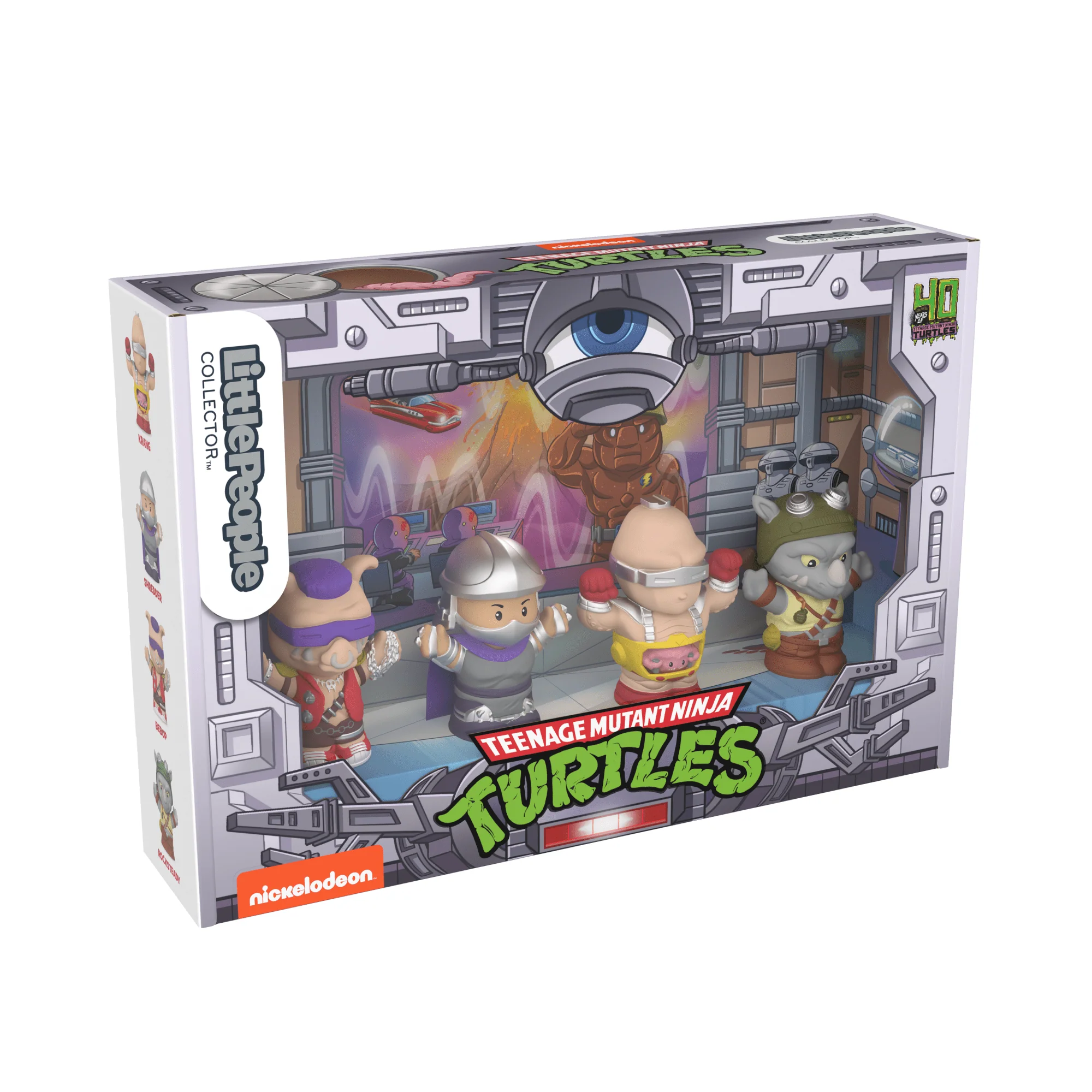Mattel Creations Little People Collector Teenage Mutant Ninja Turtles: Villains Special Edition Set