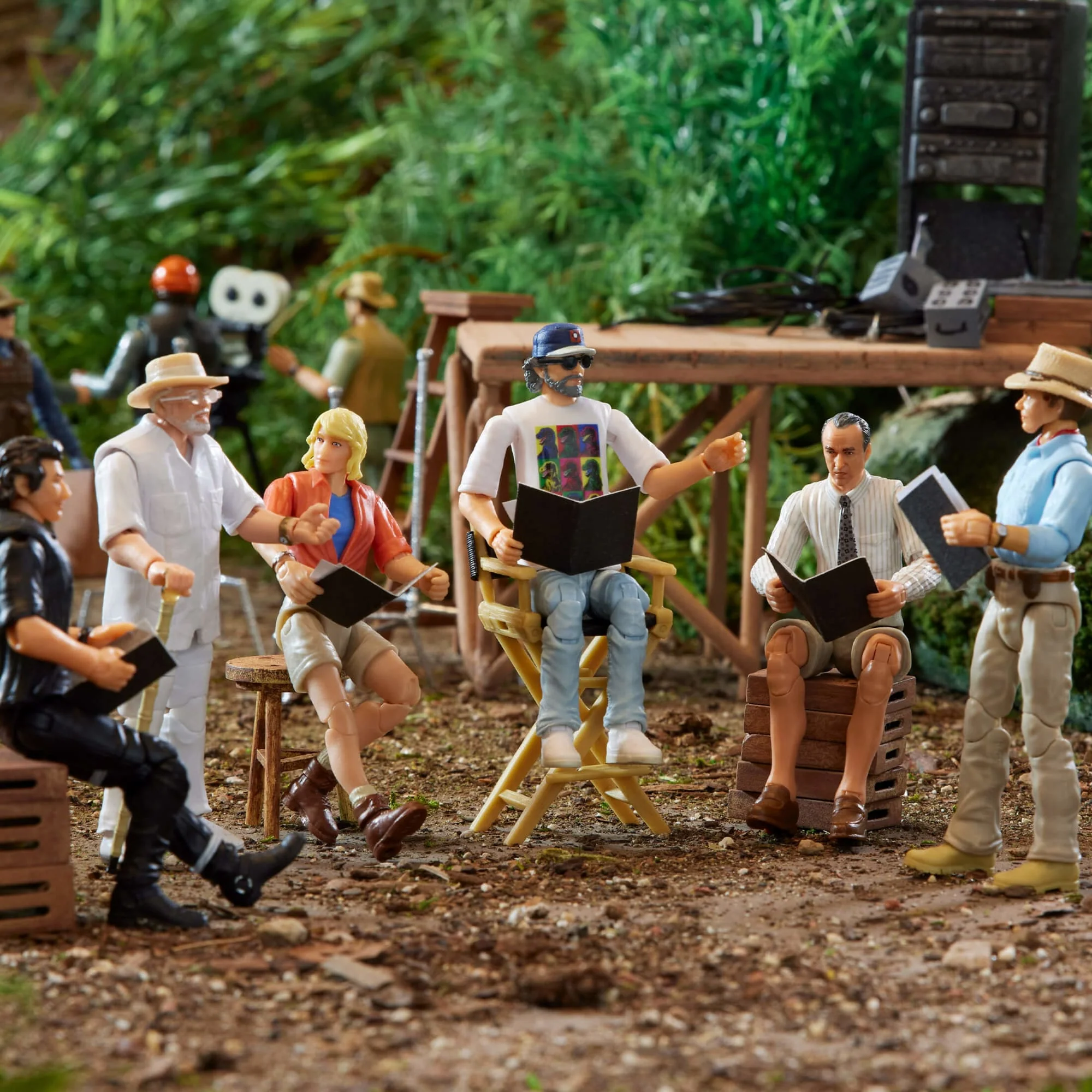 Mattel Creations Jurassic Park 30th Anniversary Steven Spielberg Figure