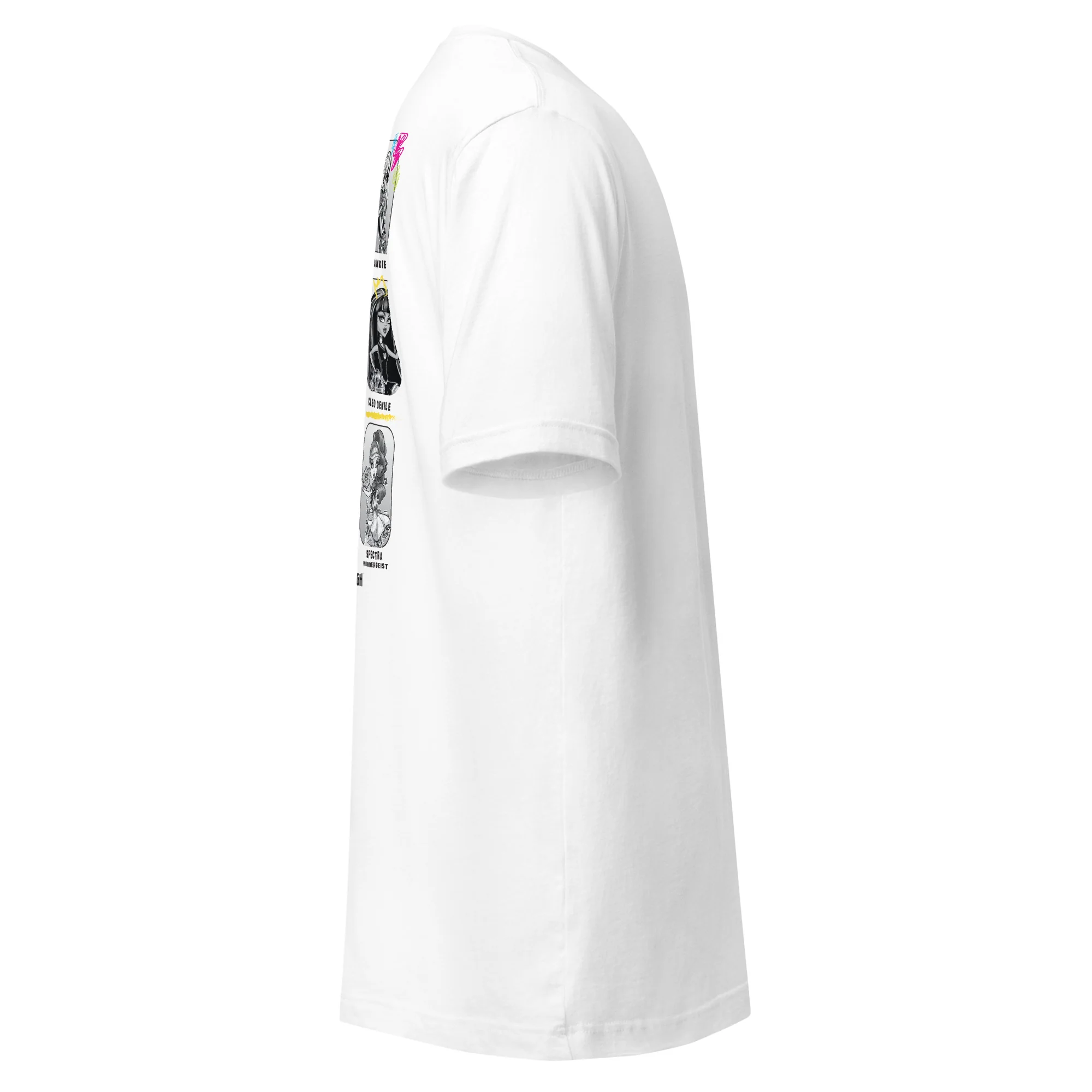Mattel Creations UNO Monster High Fearbook White T-Shirt