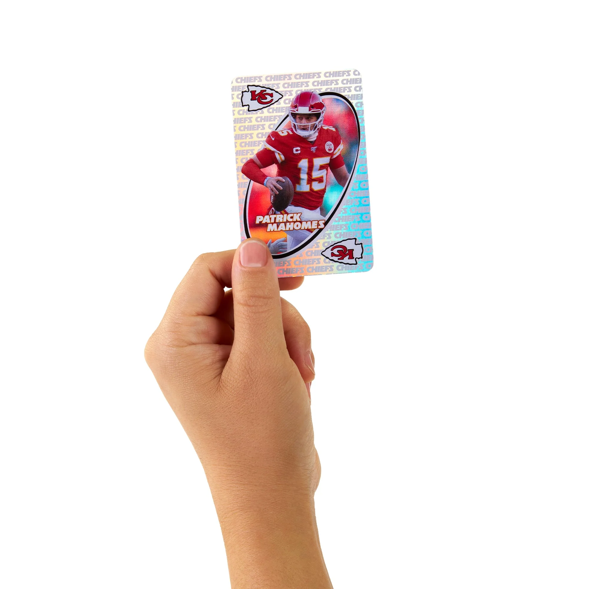 Mattel Creations UNO Fandom NFL Kansas City Chiefs Game Deck