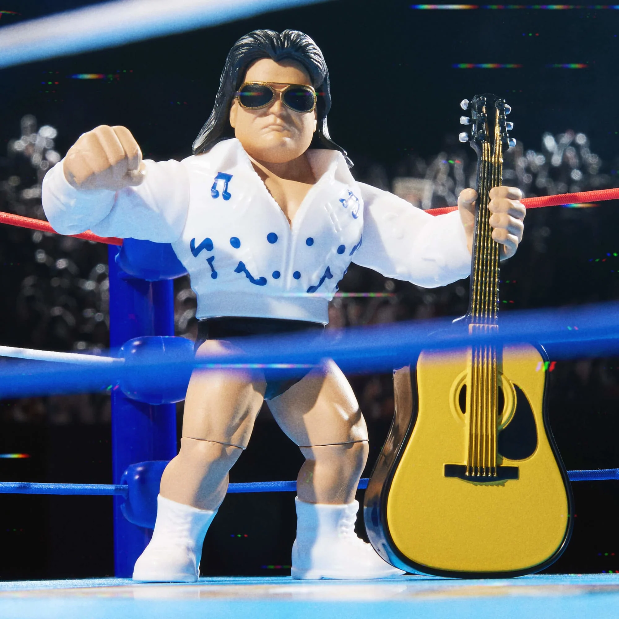 Mattel Creations WWE Retro Action Figure 4-Pack Bundle